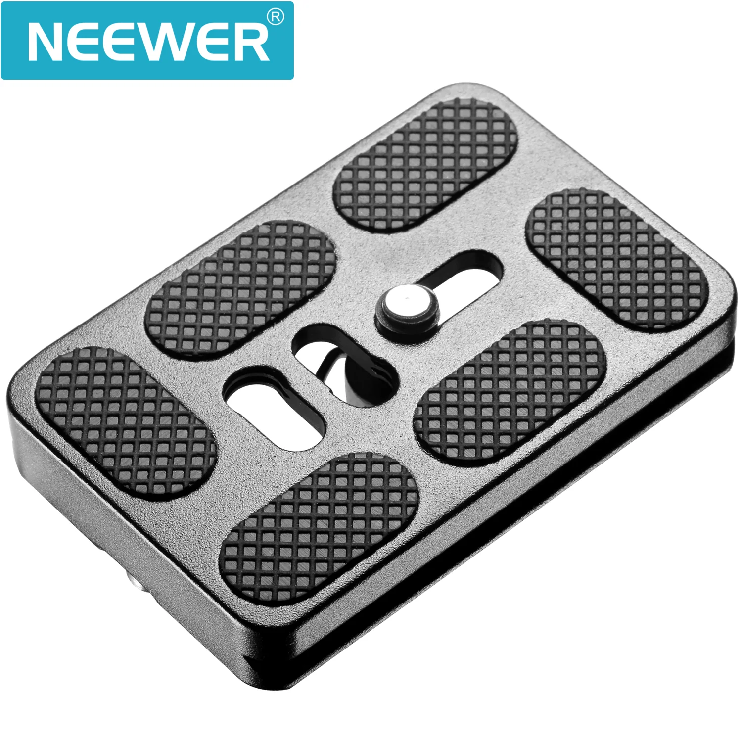 NEEWER 2 Pack PU-60 60mm Universal Quick Shoe Plate - Image 2