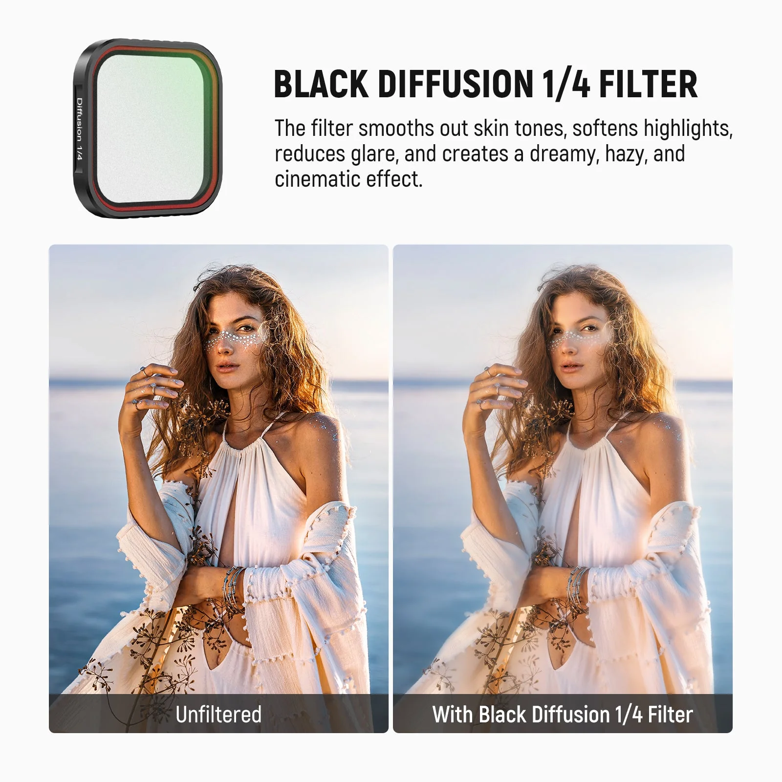 NEEWER FL-C29/FL-C30/FL-C31 4 Pack Filter Set For Insta360 Ace Pro/Ace Pro 2 - Image 5