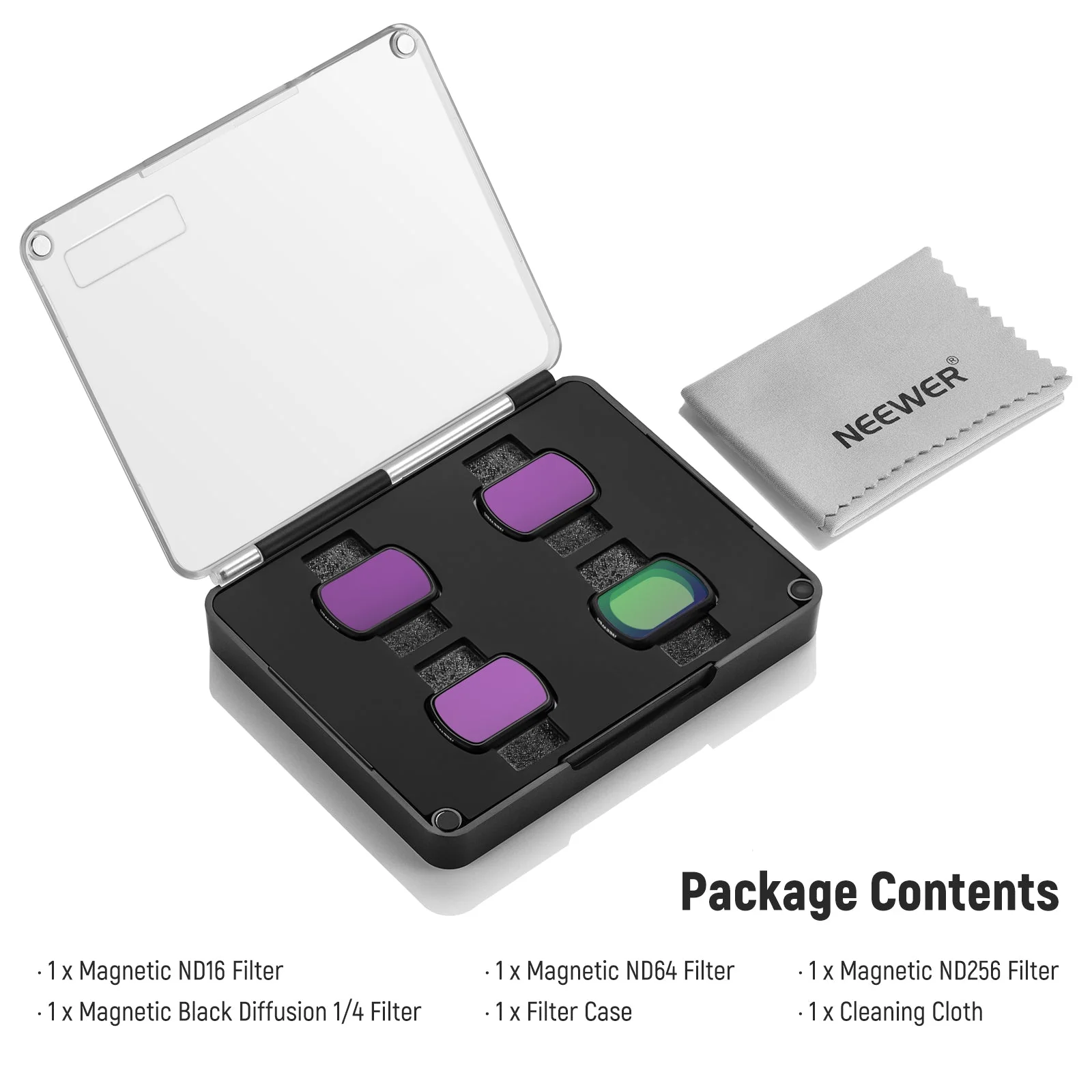 NEEWER FL-42 4 Pack Filter Kit For DJI OSMO Pocket 3 / Pocket 4/ Xtra Muse - Image 10