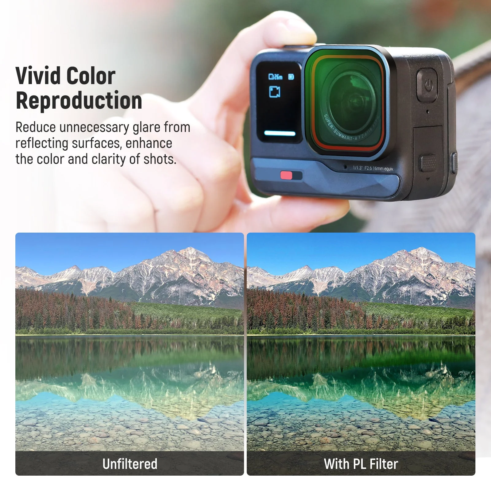 NEEWER 4 Pack ND & CPL Filter Set For insta360 Ace Pro - Image 3