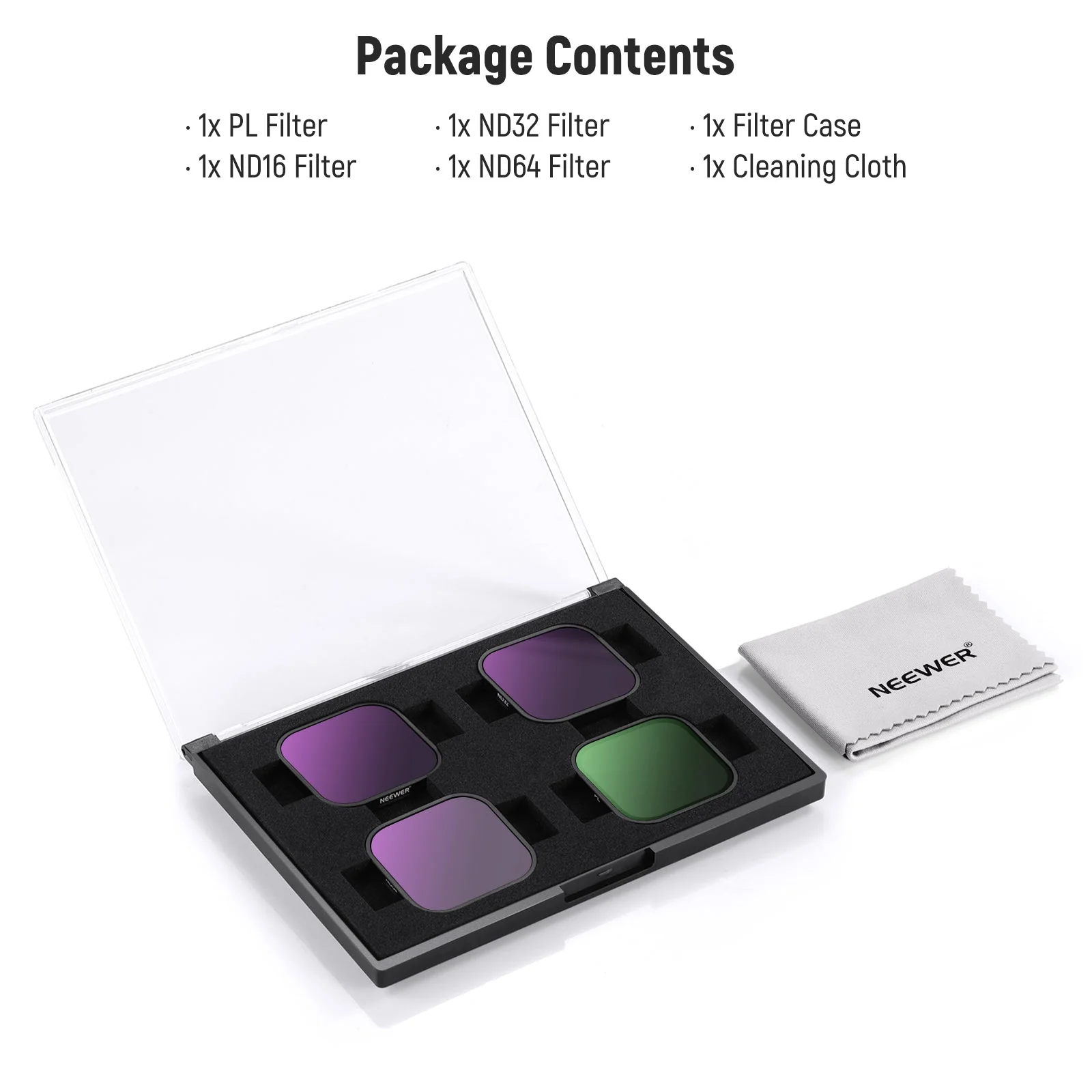 NEEWER 4 Pack ND & CPL Filter Set For insta360 Ace Pro - Image 9