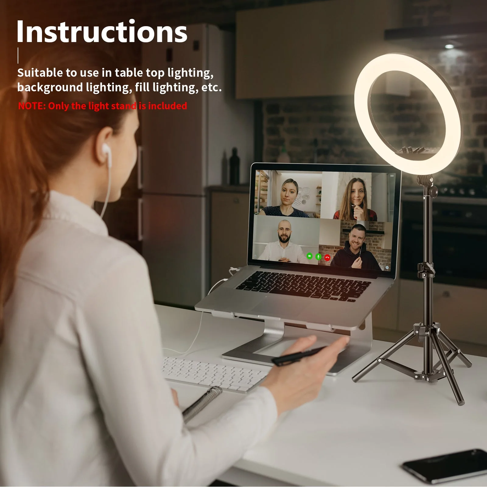 NEEWER ST-50MN 50cm Mini Photography Light Stand - Image 7