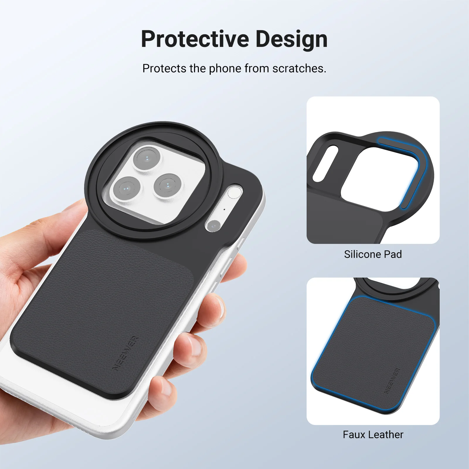 NEEWER 6.9" Magnetic Filter Backplate Kit For iPhone Pro Max & Plus Versions - Image 13