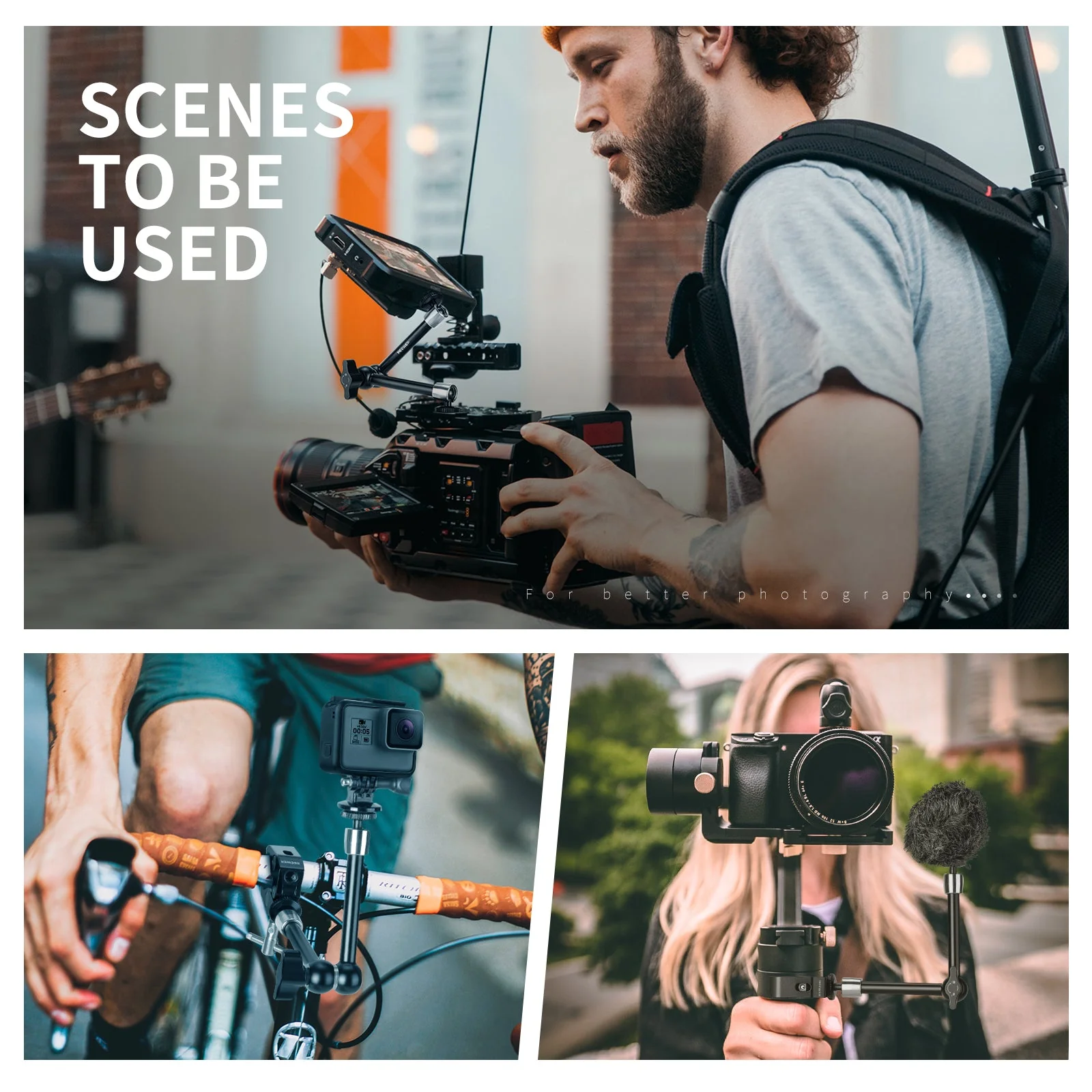 NEEWER ST20 Articulating Magic Arm - Image 8