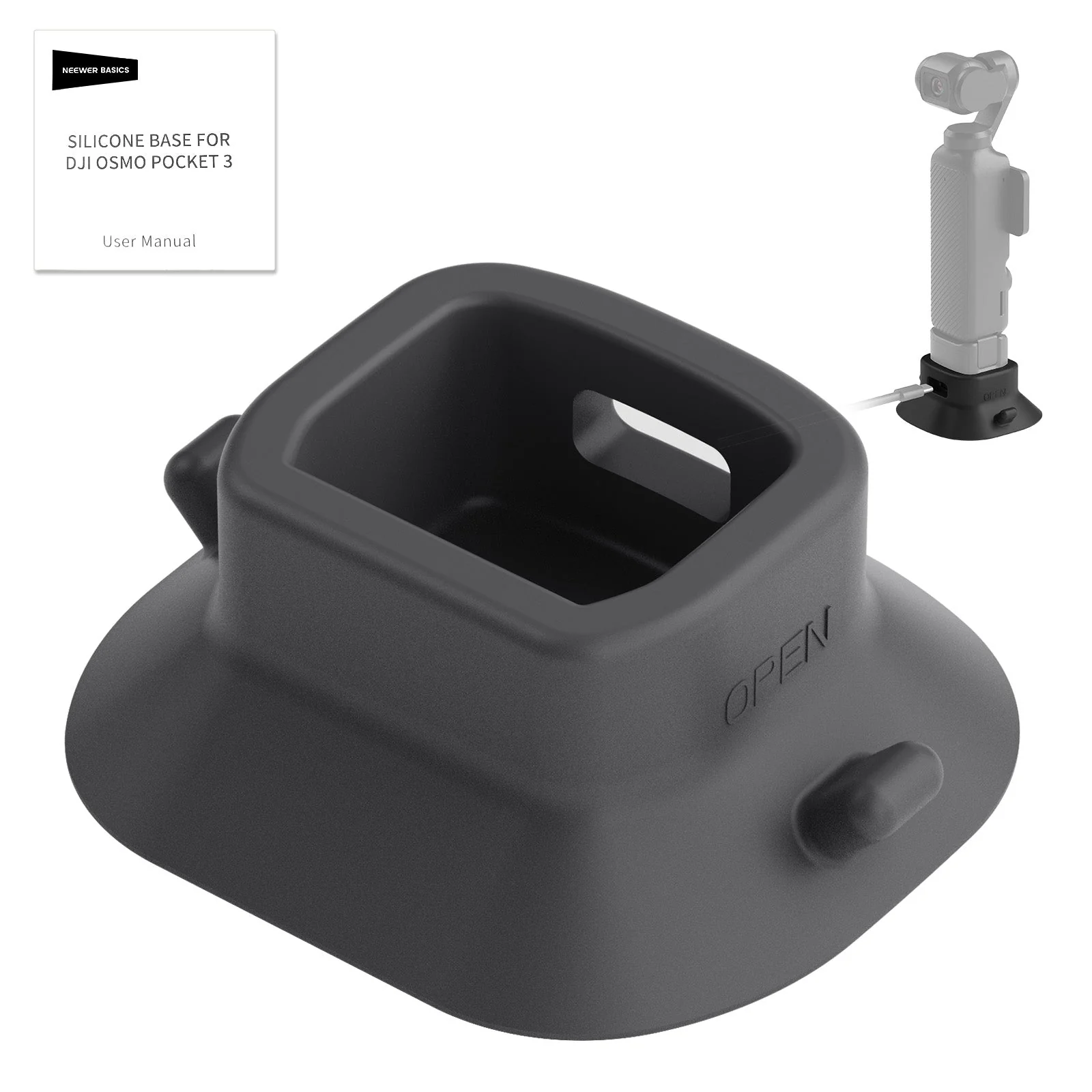 NEEWER BASICS AC023 Suction Cup Desktop Mount for DJI Osmo Pocket 3