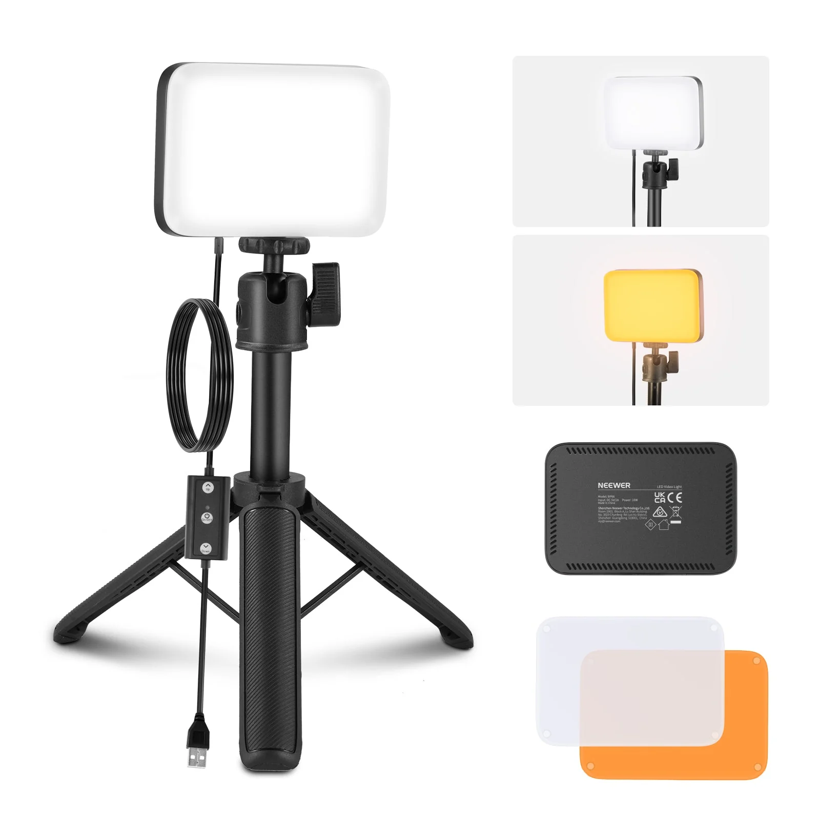 NEEWER BASICS BP66 LED Video Panel Desk Light - Image 17