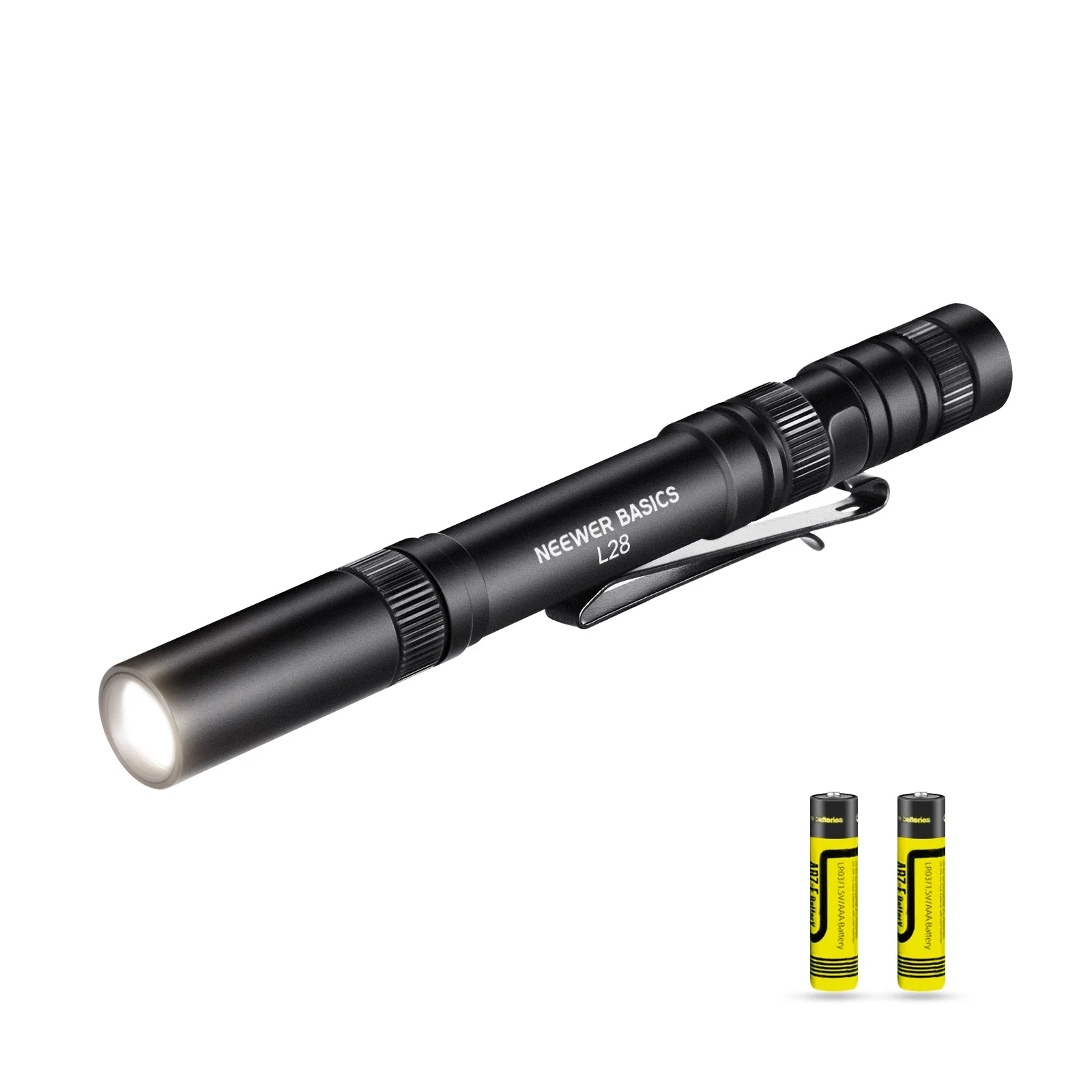 NEEWER BASICS L28 5W Portable EDC Flashlight