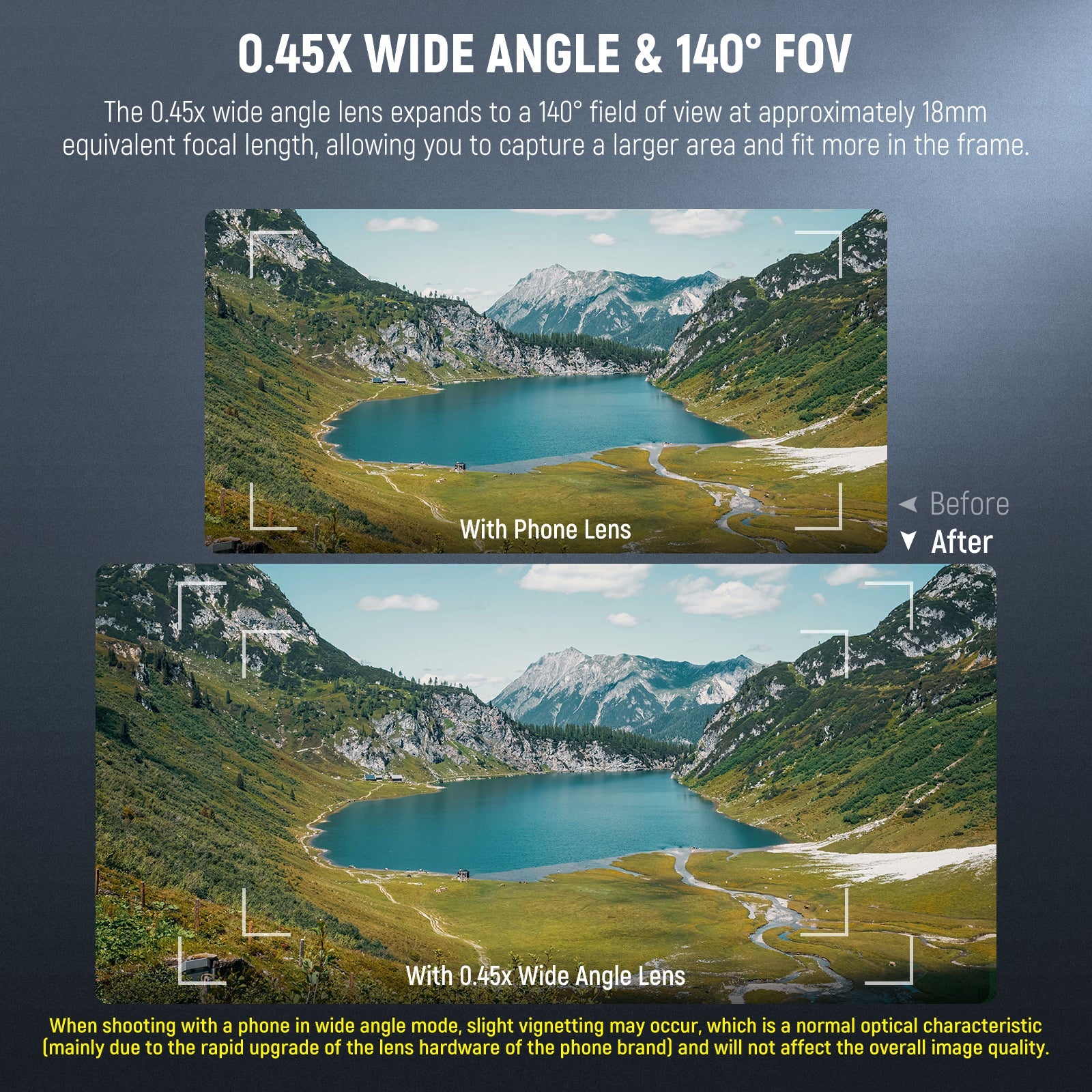 NEEWER BASICS LS-67 2 In 1 0.45x Wide Angle + 15x Macro Phone Lens Kit - Image 3