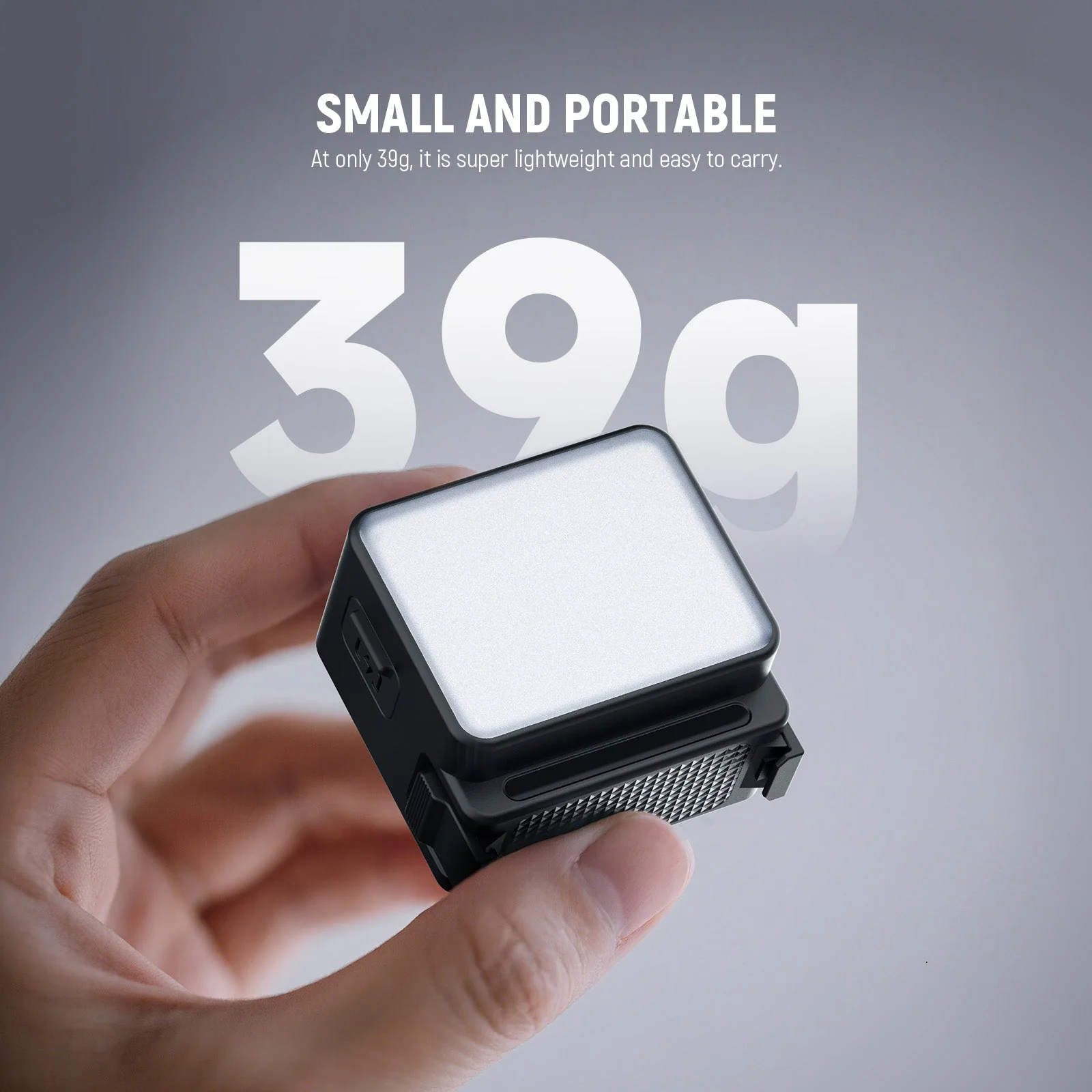 NEEWER BASICS M20 Magnetic Mini Light for DJI OSMO Action 3/4/5 PRO - Image 5