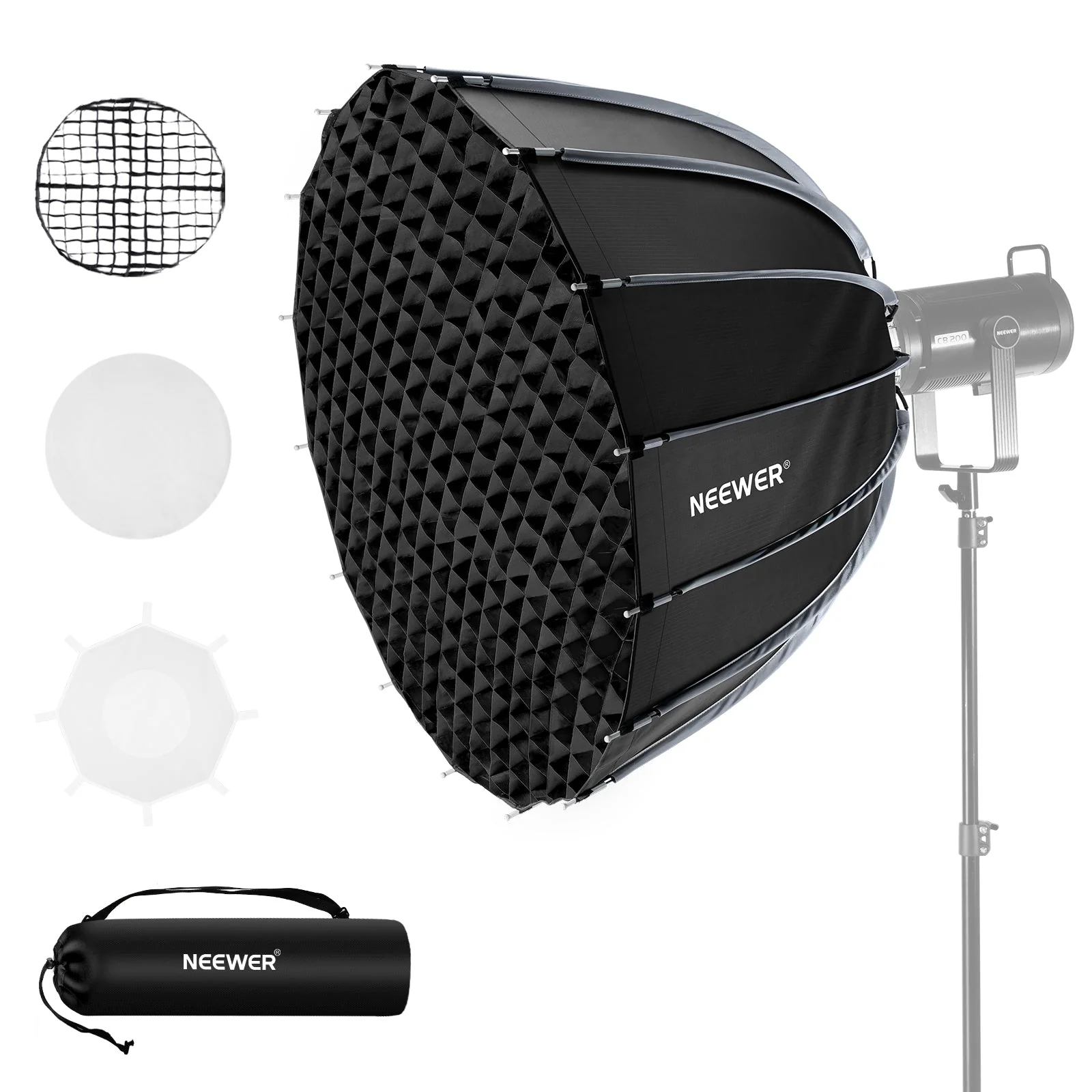 NEEWER BASICS NS36P/NS37P/NS38P/NS39P Parabolic Softbox - Image 17