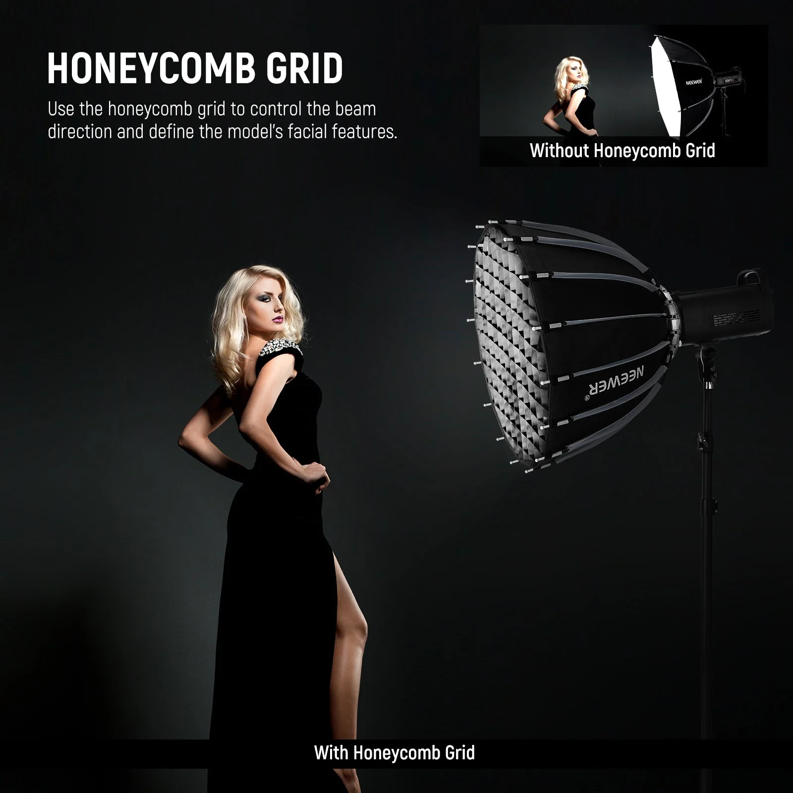 NEEWER BASICS NS36P/NS37P/NS38P/NS39P Parabolic Softbox - Image 5