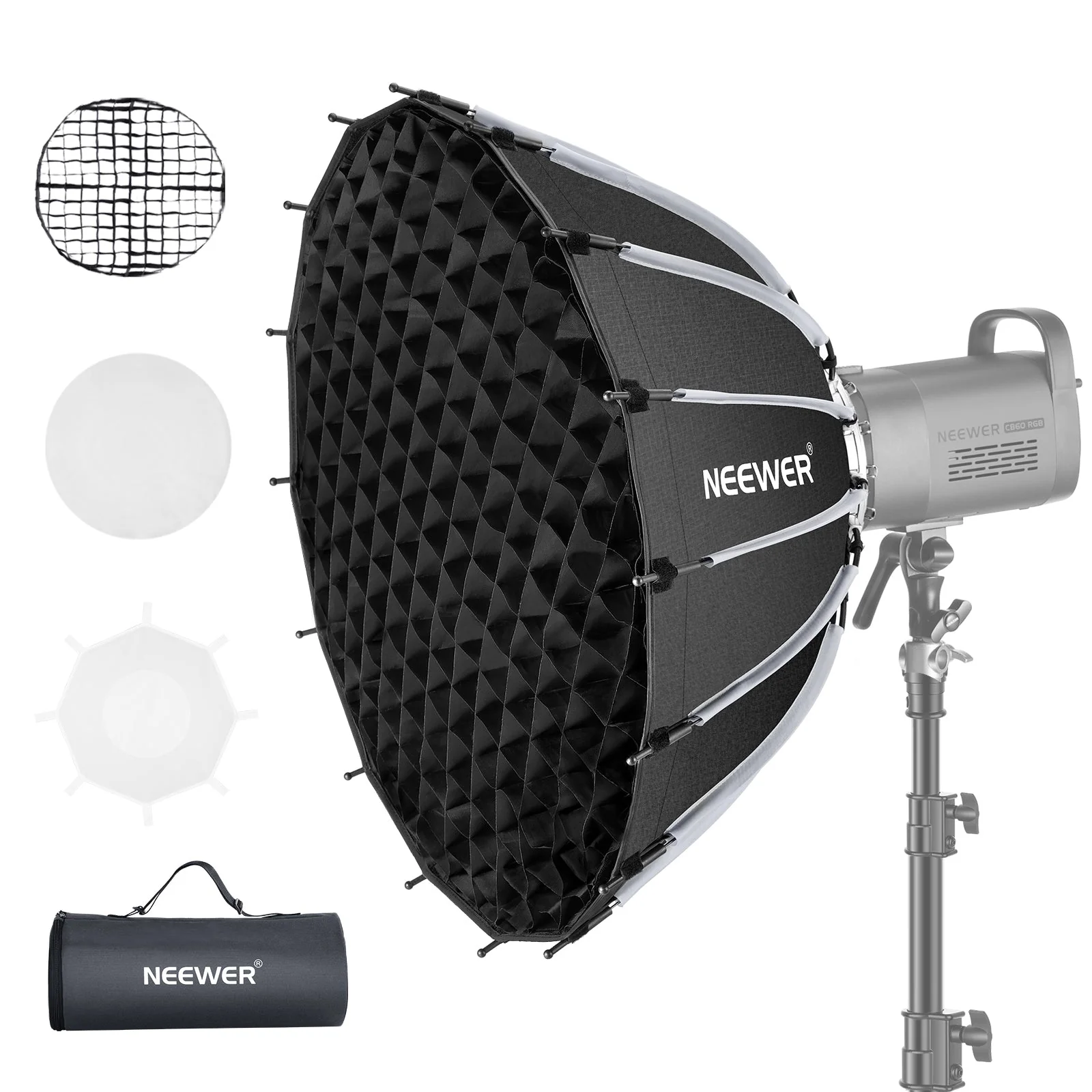 NEEWER BASICS NS36P/NS37P/NS38P/NS39P Parabolic Softbox - Image 9