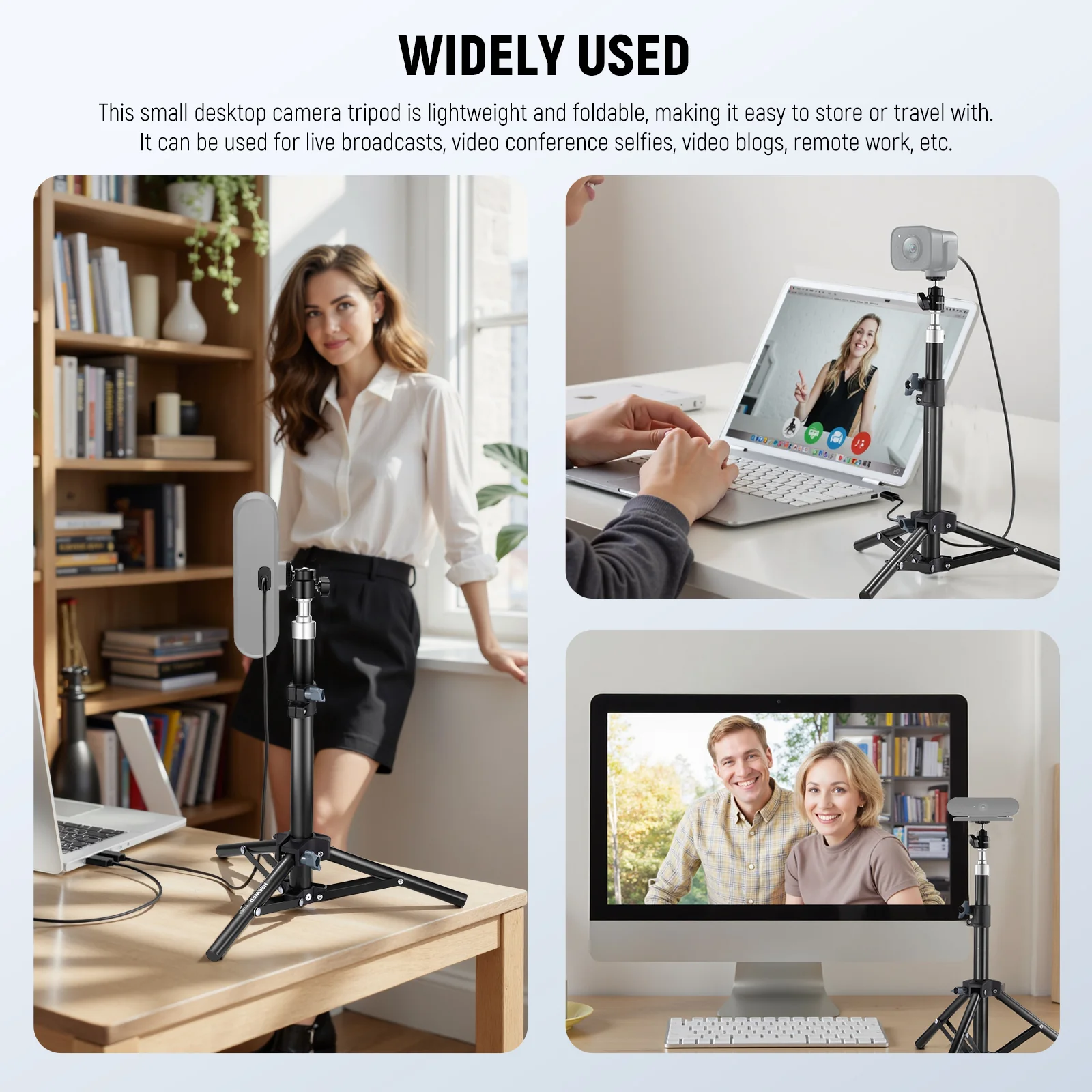 NEEWER BASICS ST45B Adjustable Desk Tripod Stand - Image 2