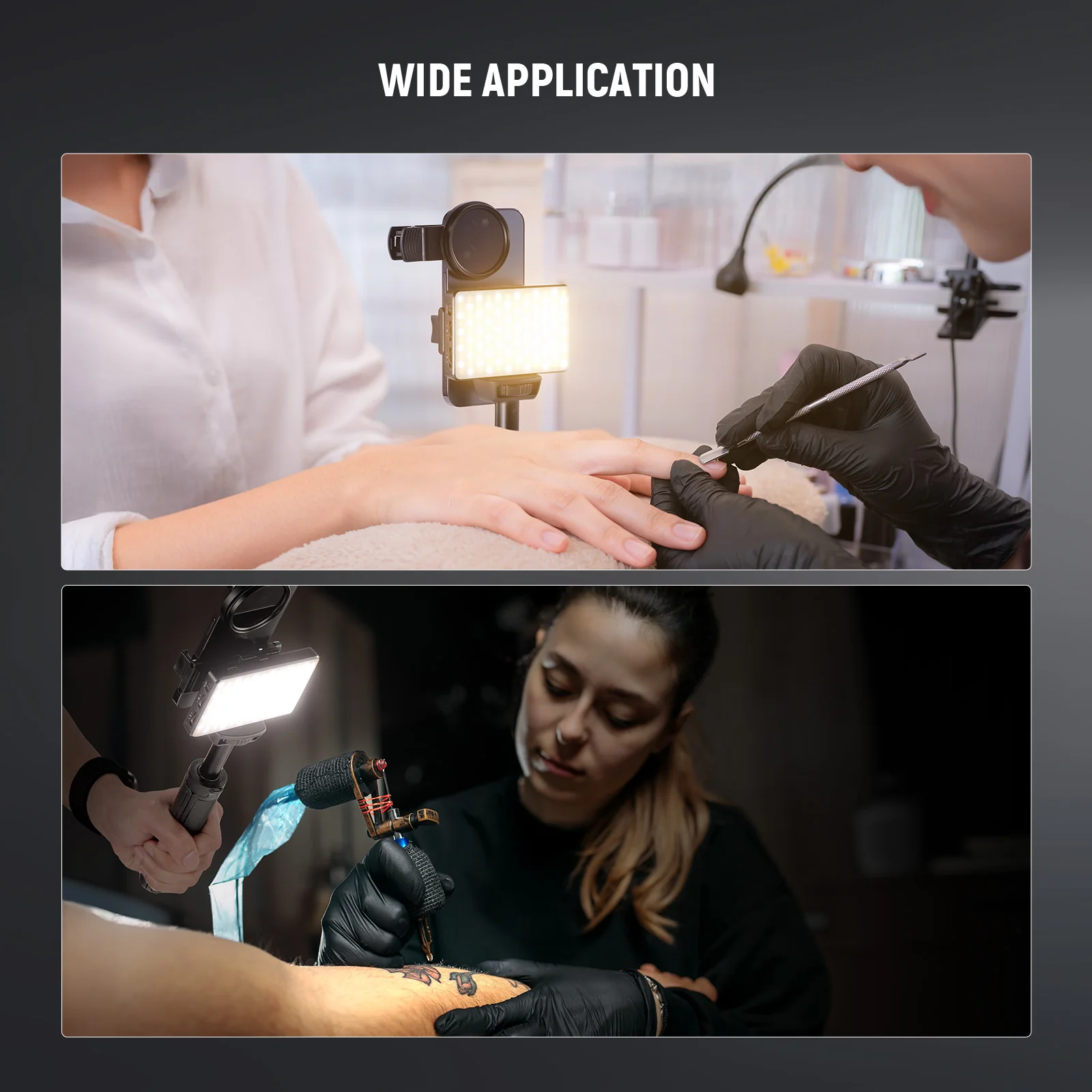 NEEWER BASICS BL120B LED Selfie Light Kit - Image 11