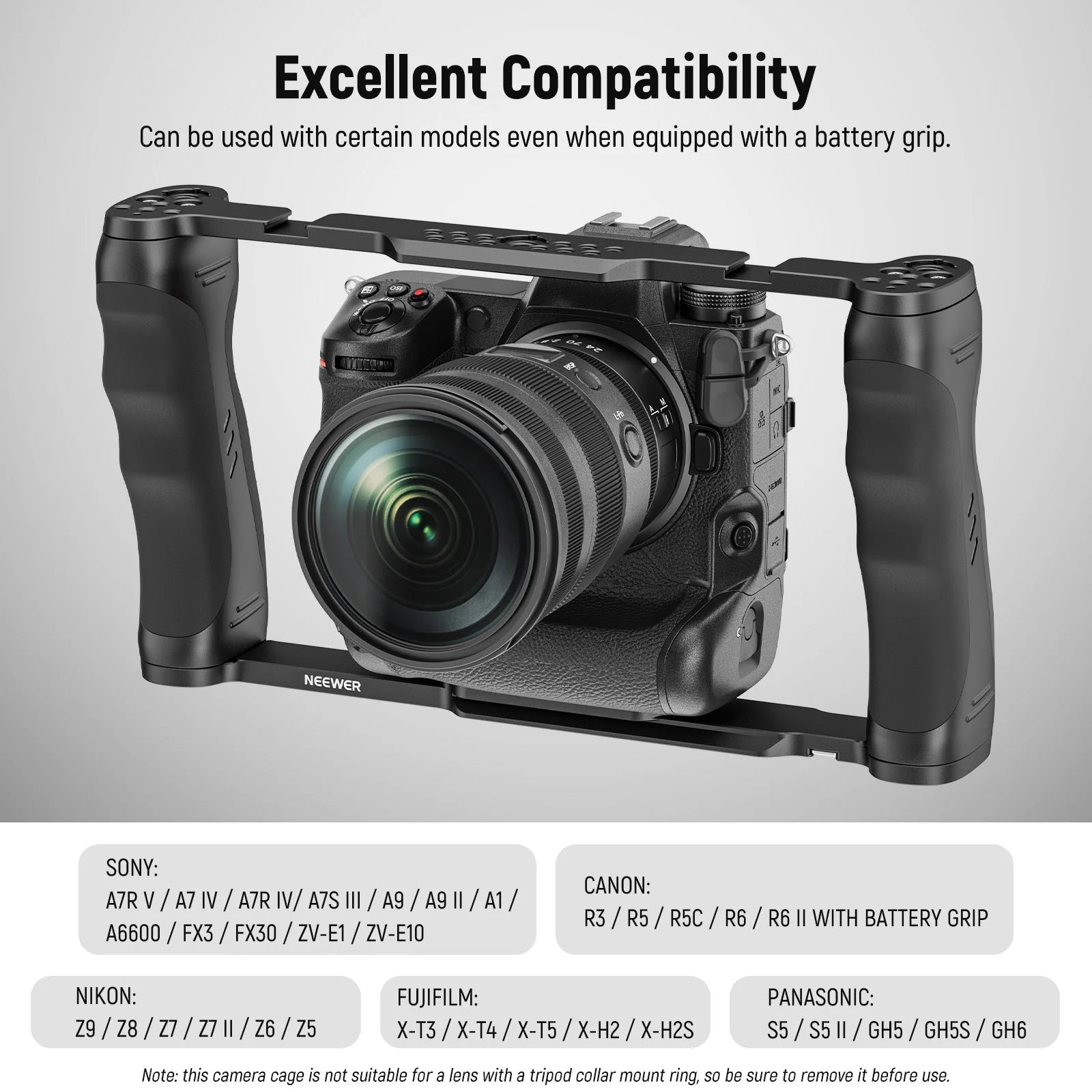 NEEWER CA016 Universal Video Camera Cage Rig - Image 6