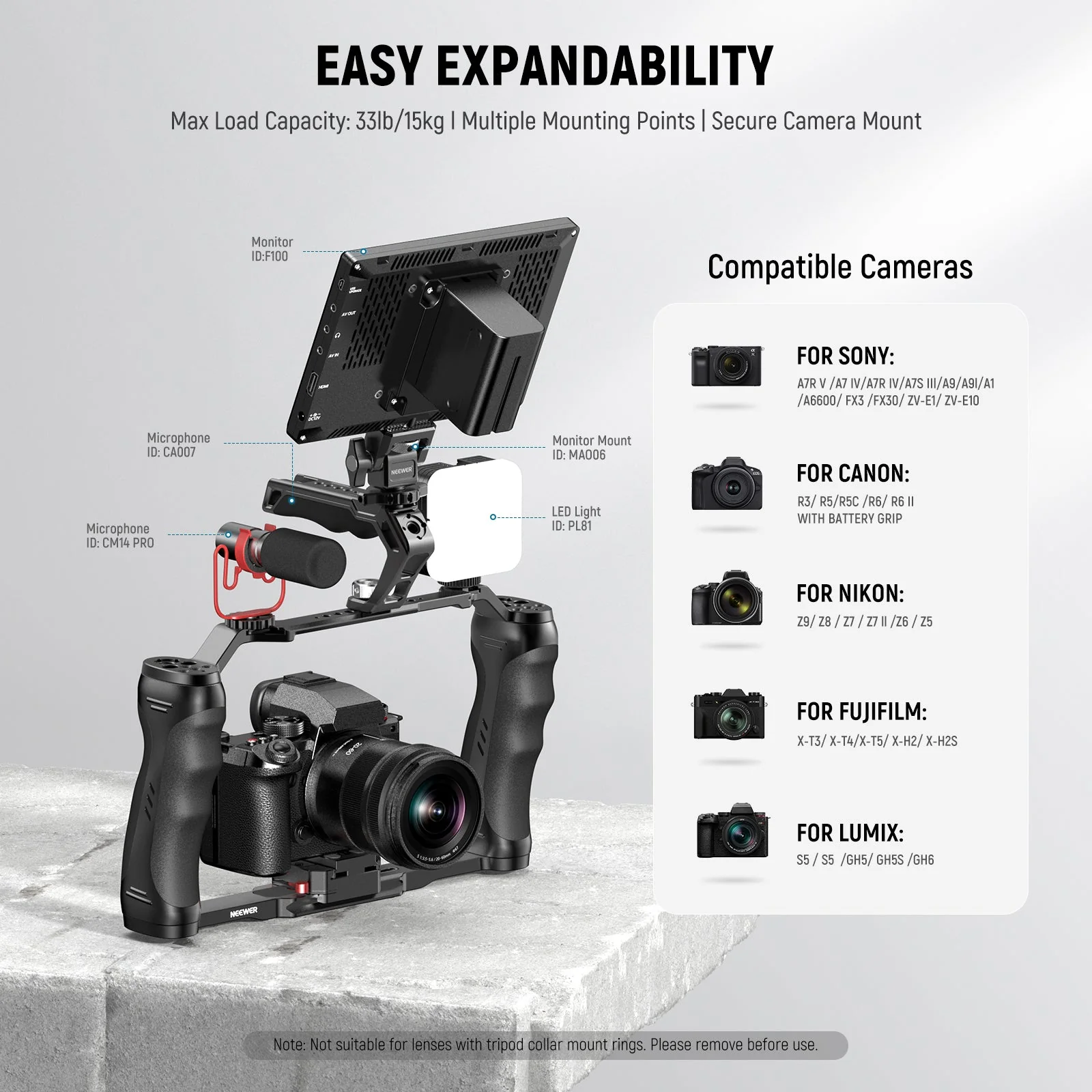 NEEWER CA077 Universal Video Camera Cage - Image 3