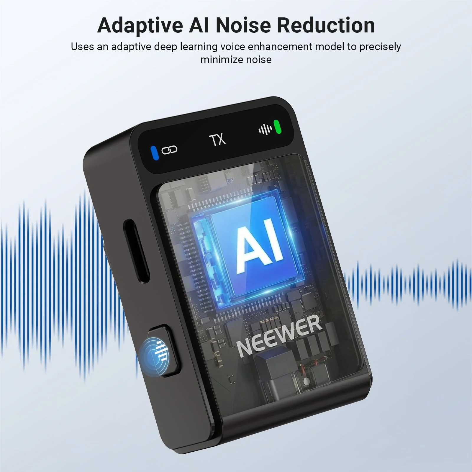 NEEWER CM36 Wireless Lavalier Microphone - Image 2