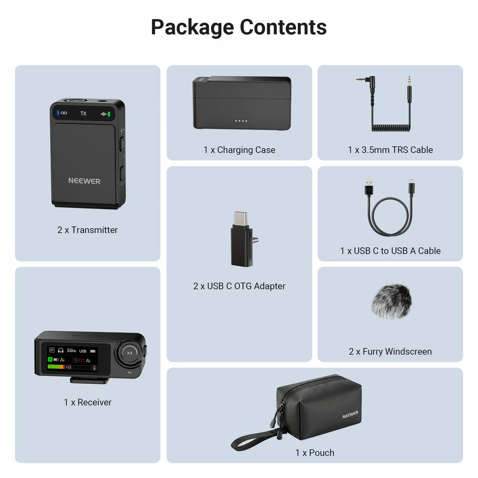 NEEWER CM36 Wireless Lavalier Microphone - Image 8
