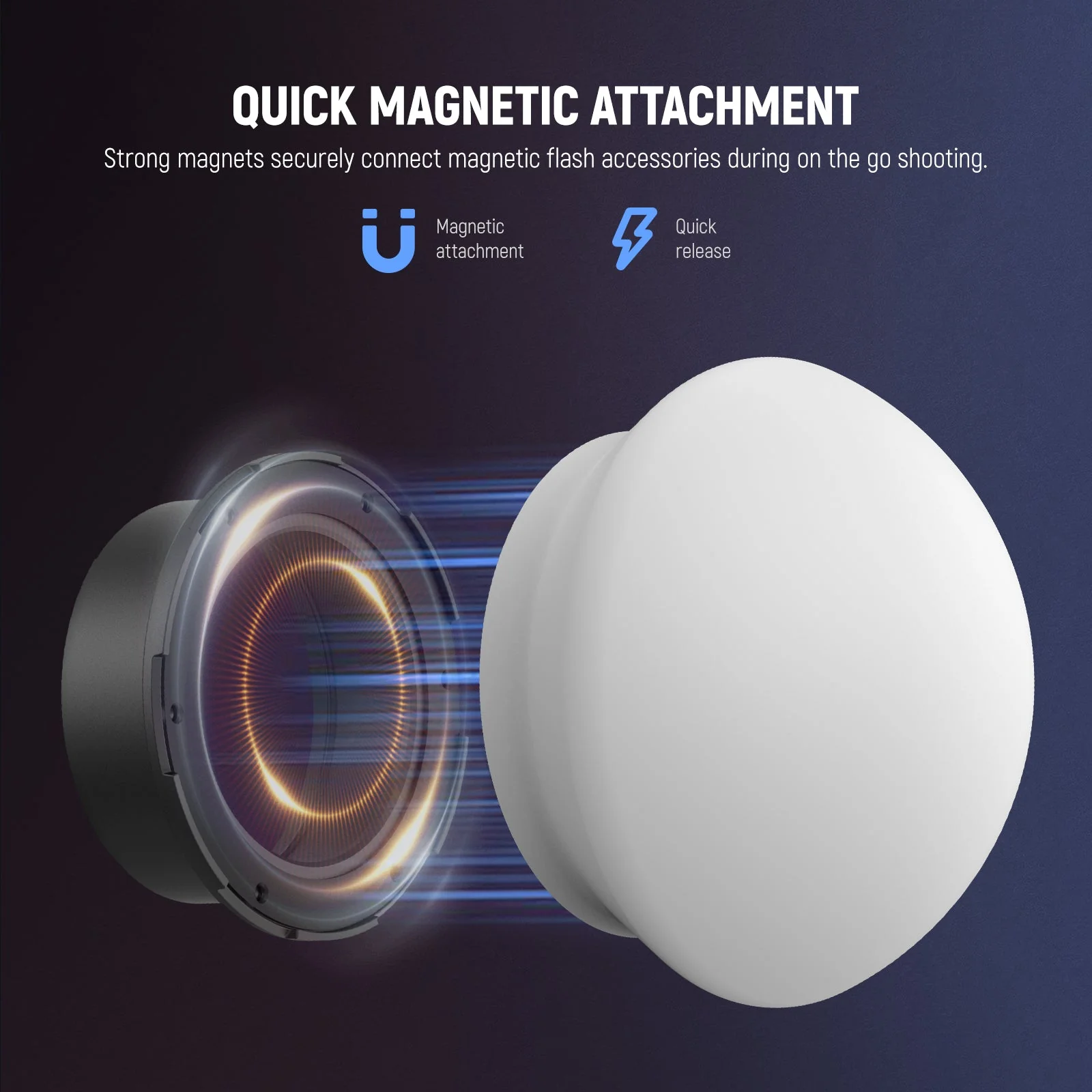 NEEWER CRS13/CRS14 Flash Magnetic Adapter Ring - Image 3