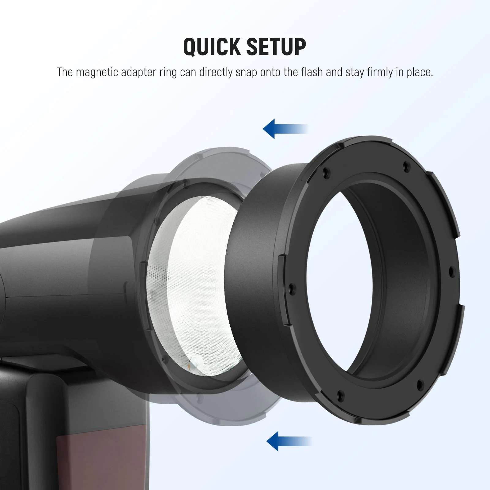 NEEWER CRS13/CRS14 Flash Magnetic Adapter Ring - Image 4