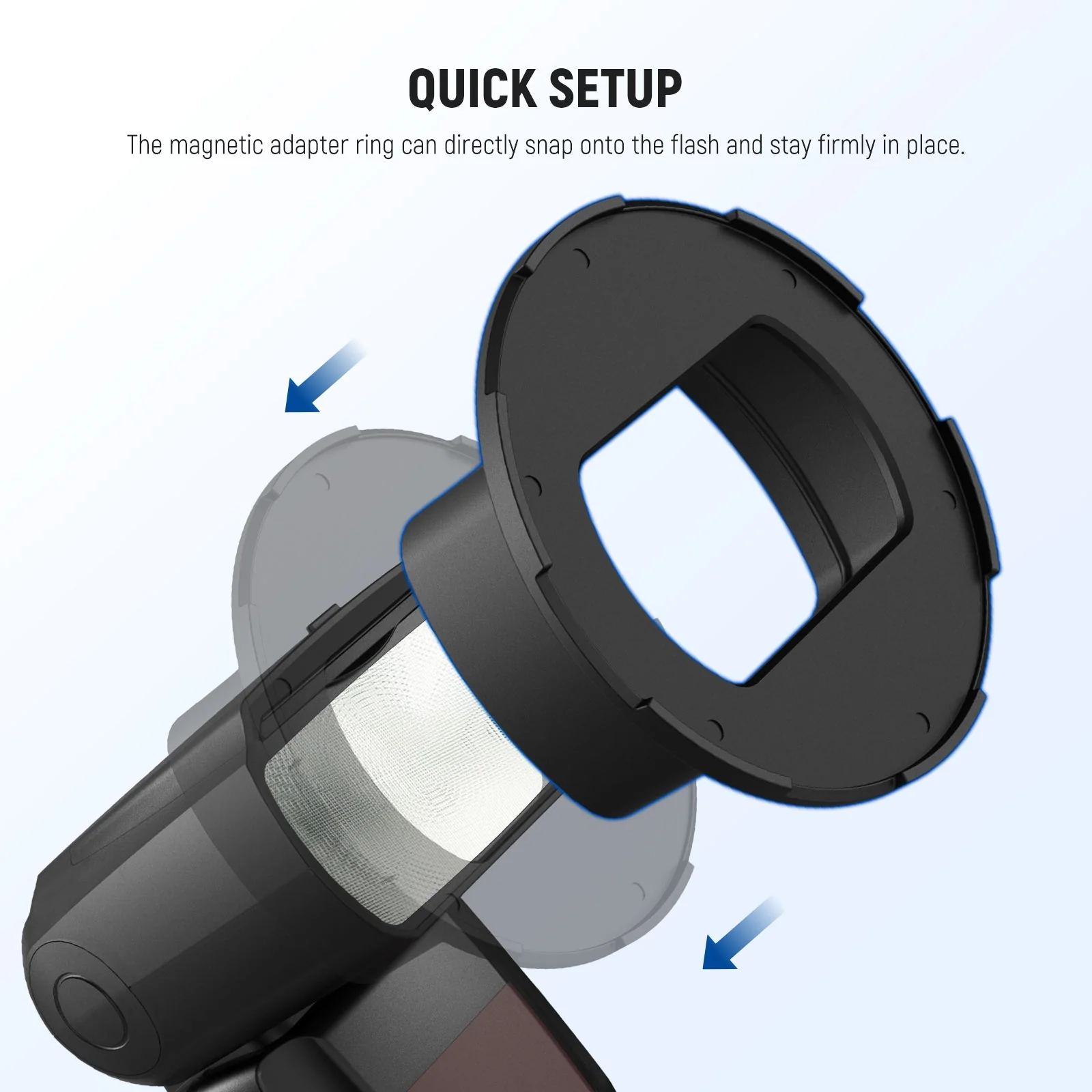 NEEWER CRS13/CRS14 Flash Magnetic Adapter Ring - Image 9