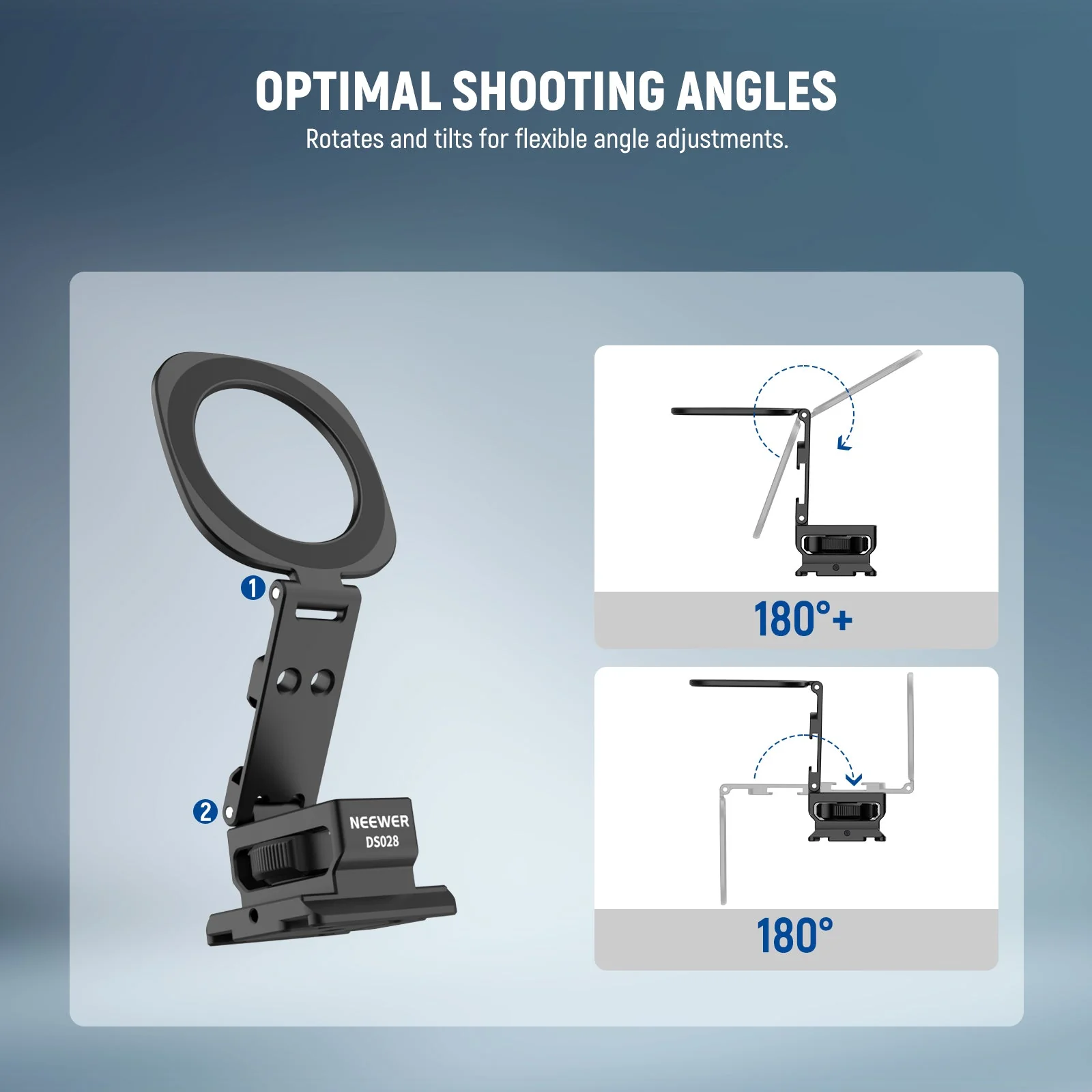 NEEWER DS028 Magnetic Phone Tripod Mount - Image 3