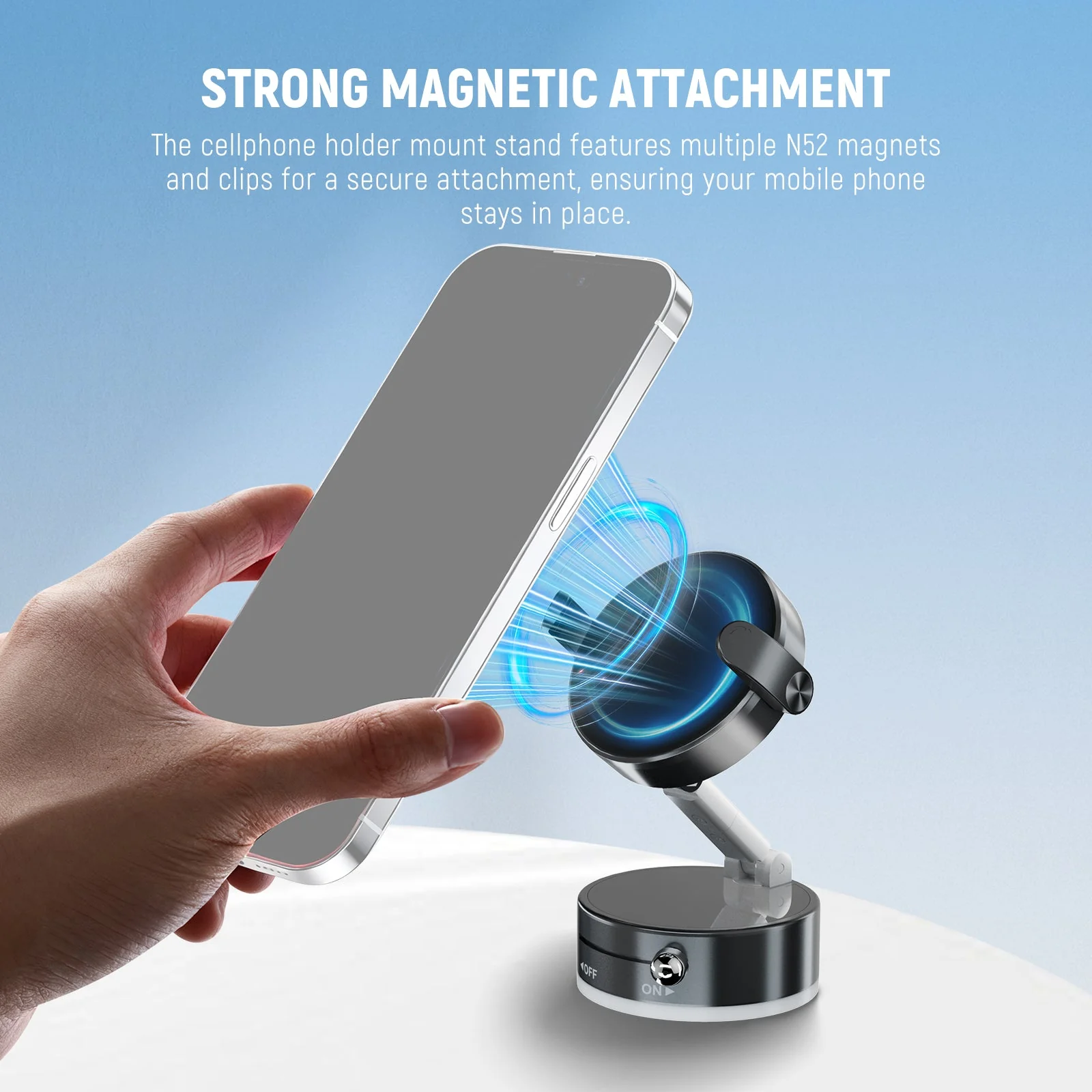 NEEWER ENTRY LEVEL VERSION A9 Magnetic Phone Mount Holder - Image 3