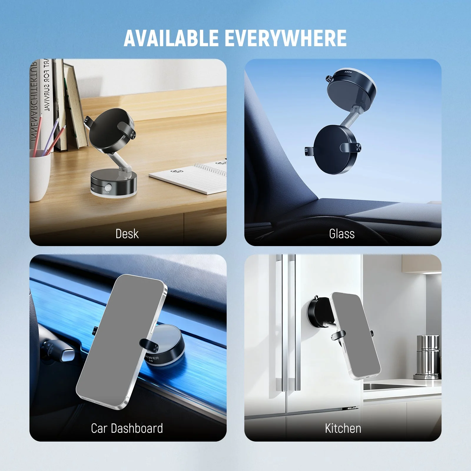NEEWER ENTRY LEVEL VERSION A9 Magnetic Phone Mount Holder - Image 4