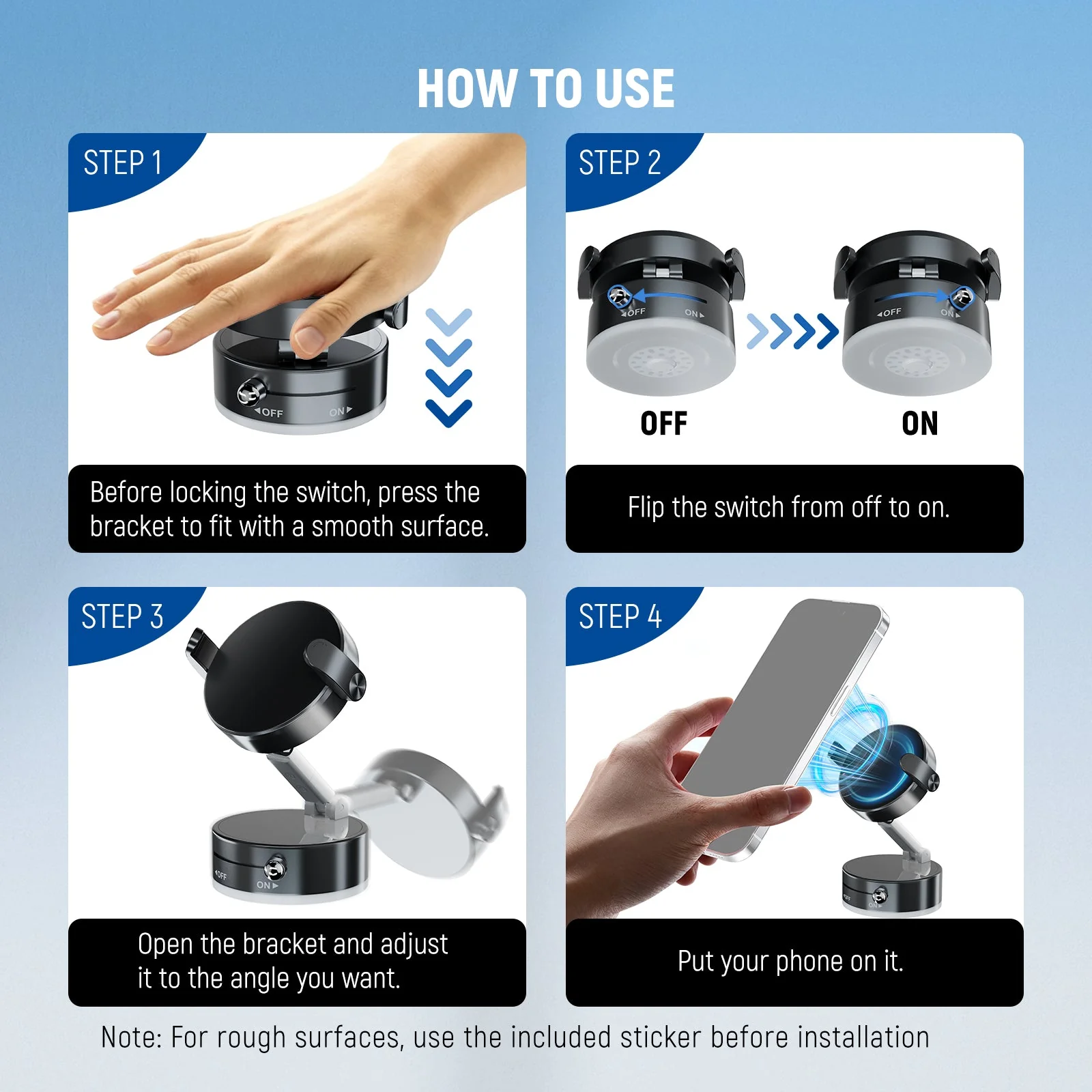 NEEWER ENTRY LEVEL VERSION A9 Magnetic Phone Mount Holder - Image 6