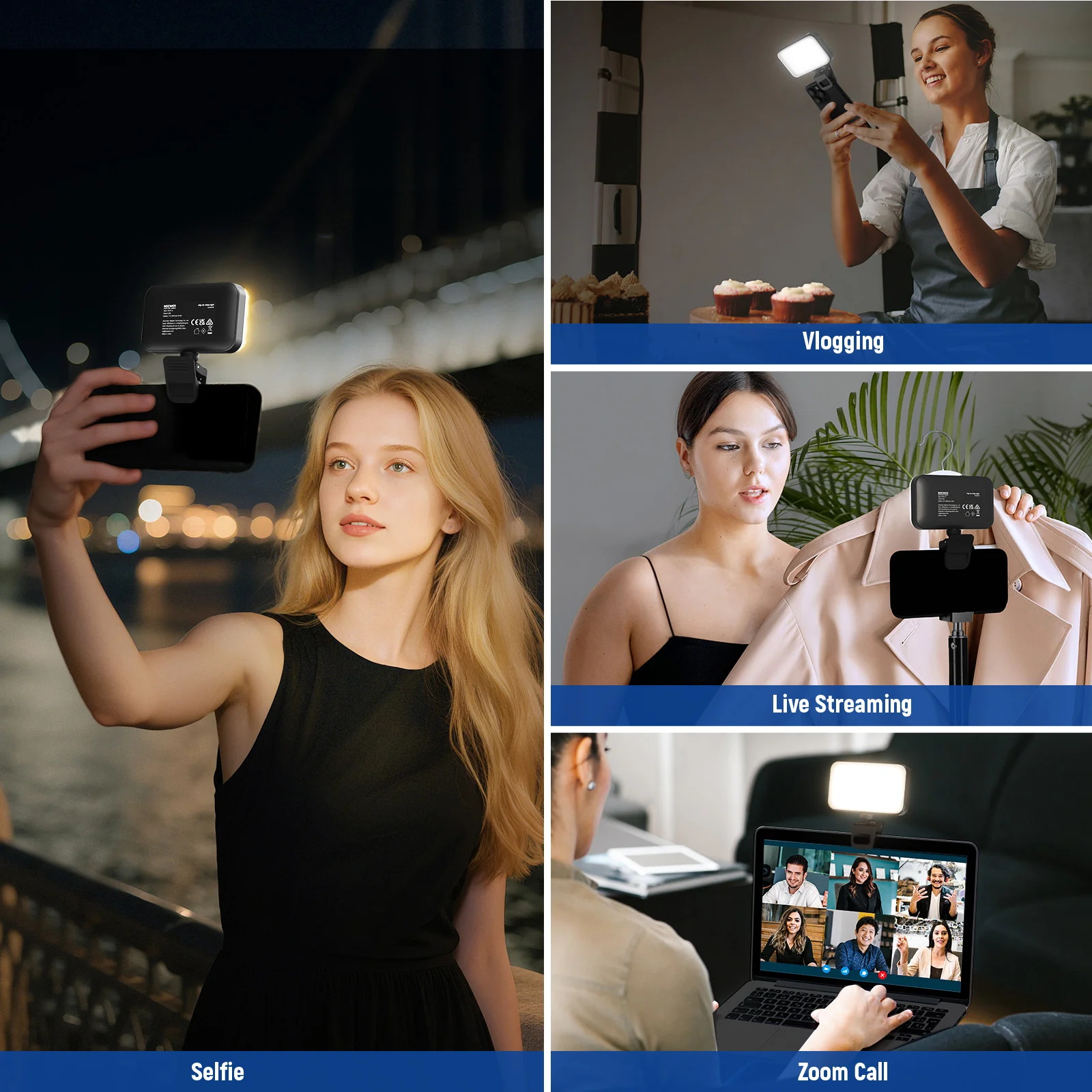 NEEWER ENTRY LEVEL VERSION N8/N6 Clip on LED Selfie Light - Image 10