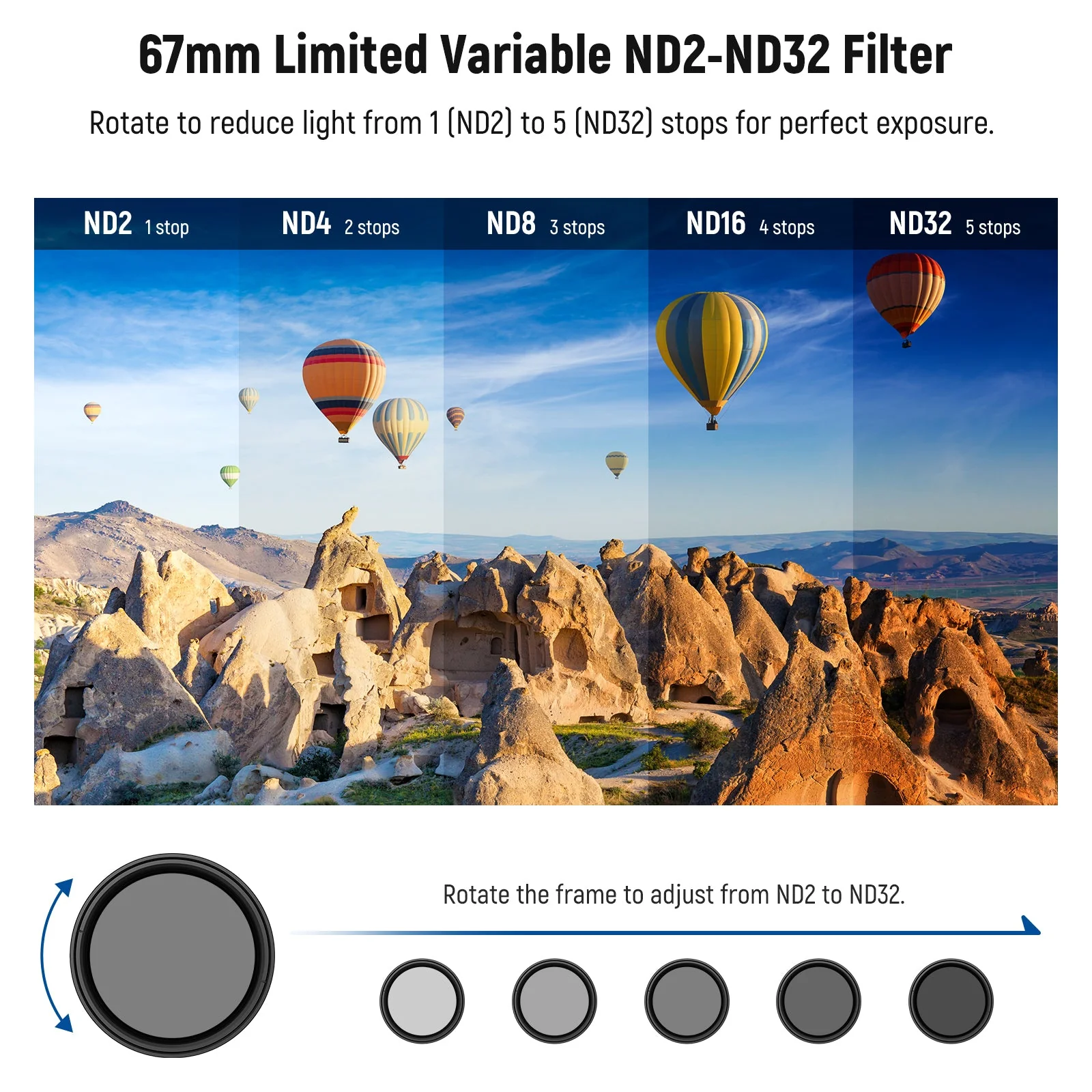 NEEWER FL-B37/FL-B38 67mm Filter Set For Smartphone - Image 3