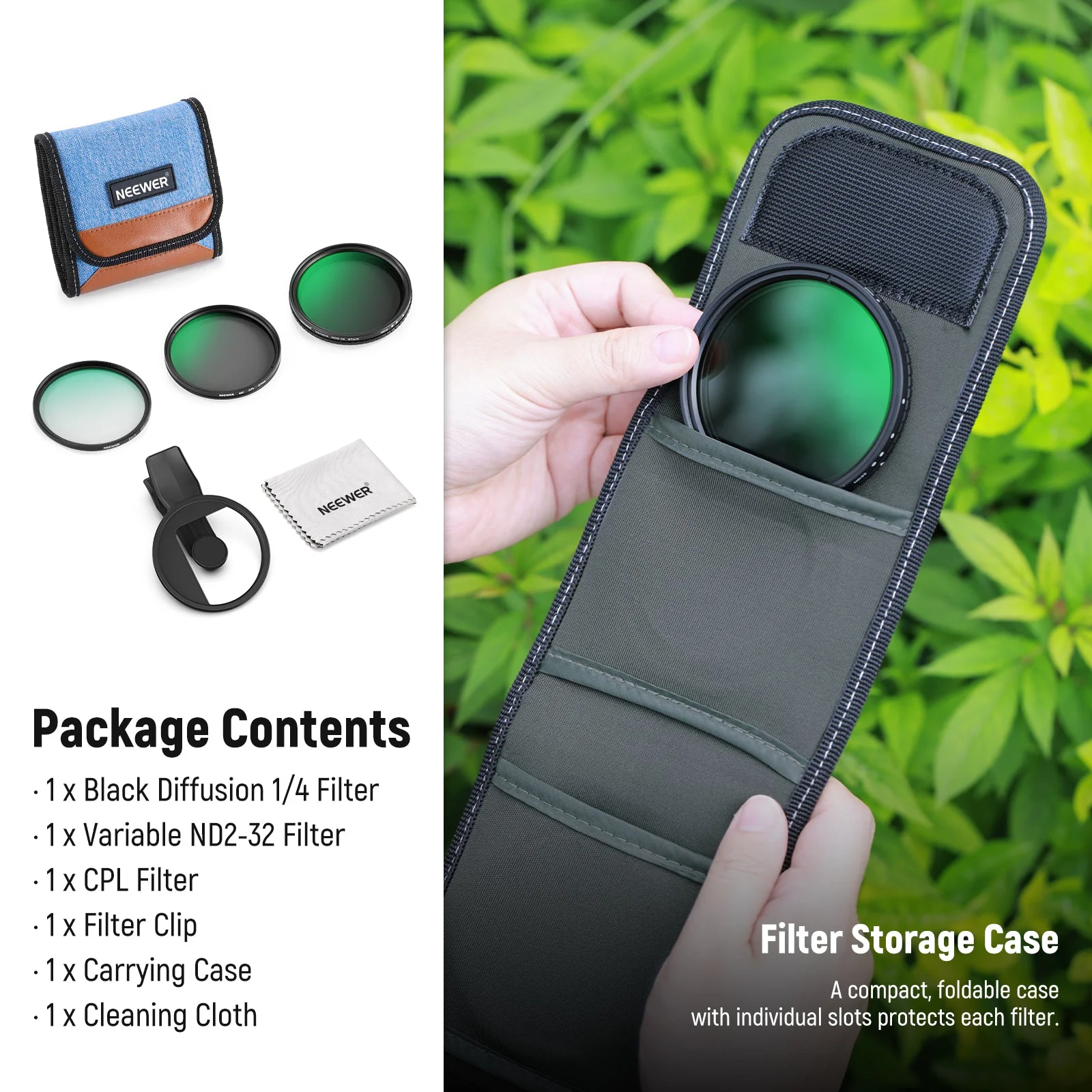 NEEWER FL-B37/FL-B38 67mm Filter Set For Smartphone - Image 9