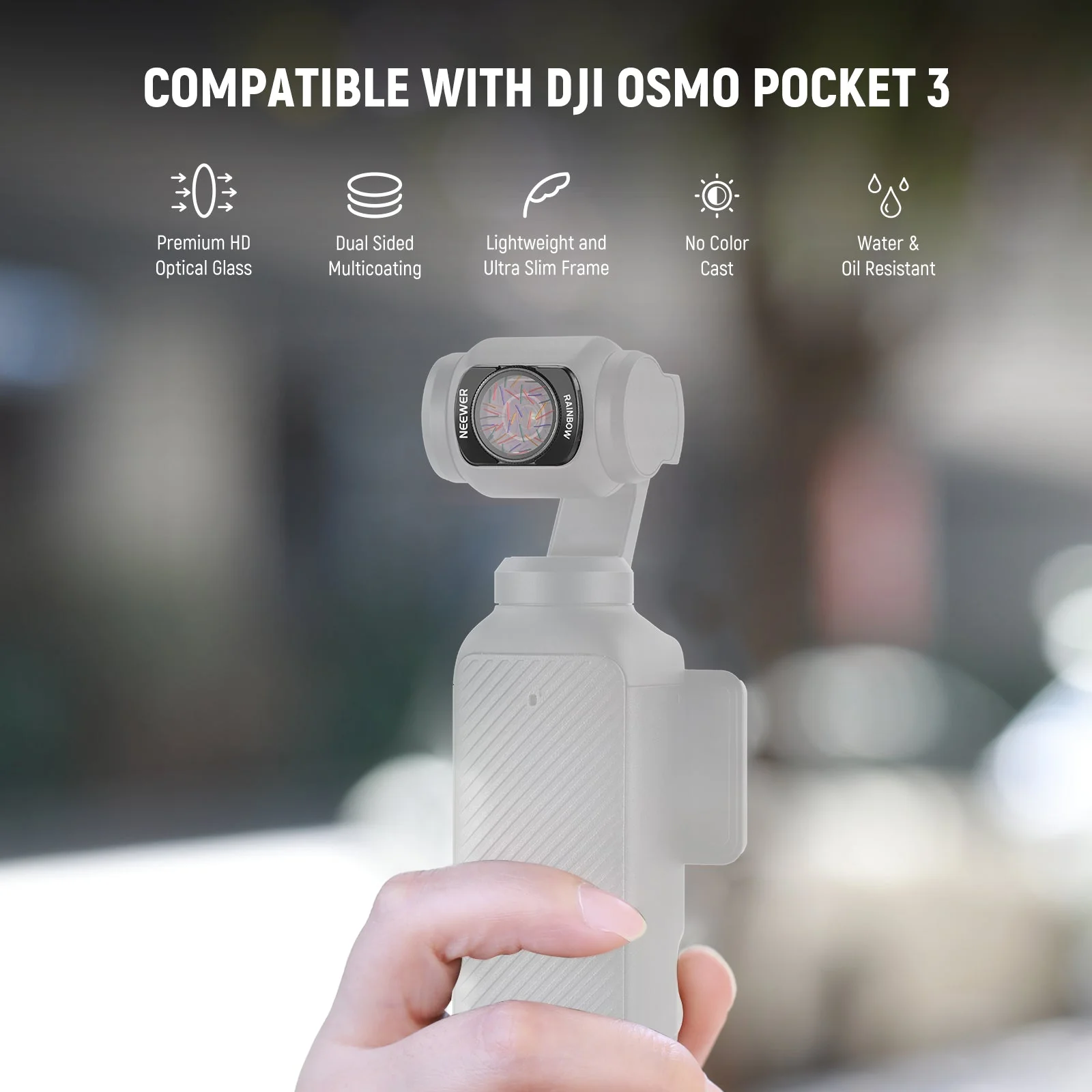 NEEWER Effect Filter For DJI Osmo Pocket 3 / Pocket 4/ Xtra Muse - Image 11