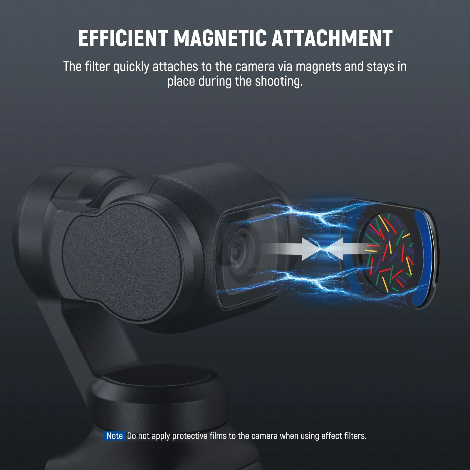 NEEWER Effect Filter For DJI Osmo Pocket 3 / Pocket 4/ Xtra Muse - Image 16