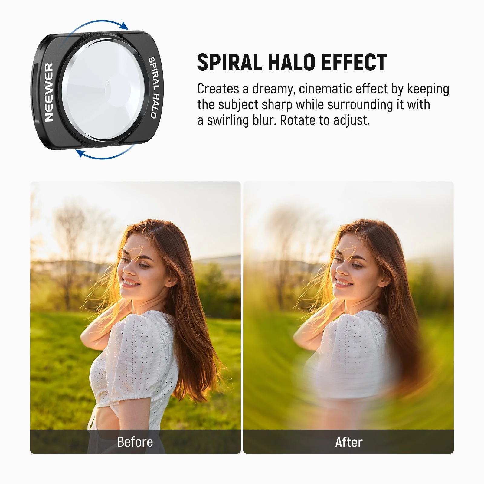 NEEWER Effect Filter For DJI Osmo Pocket 3 / Pocket 4/ Xtra Muse - Image 3