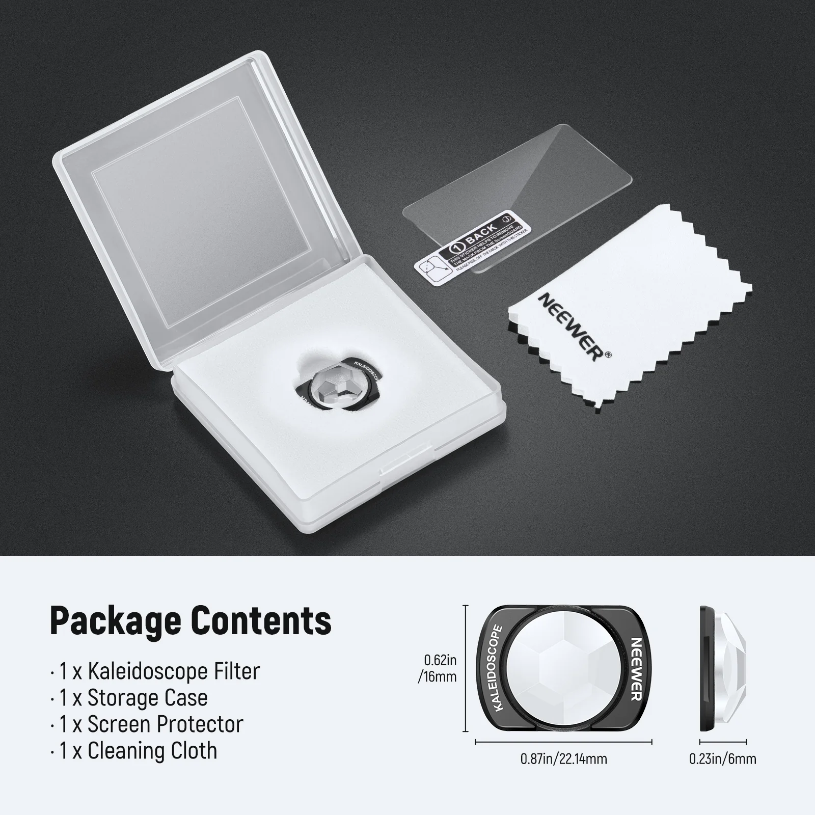 NEEWER Effect Filter For DJI Osmo Pocket 3 / Pocket 4/ Xtra Muse - Image 42