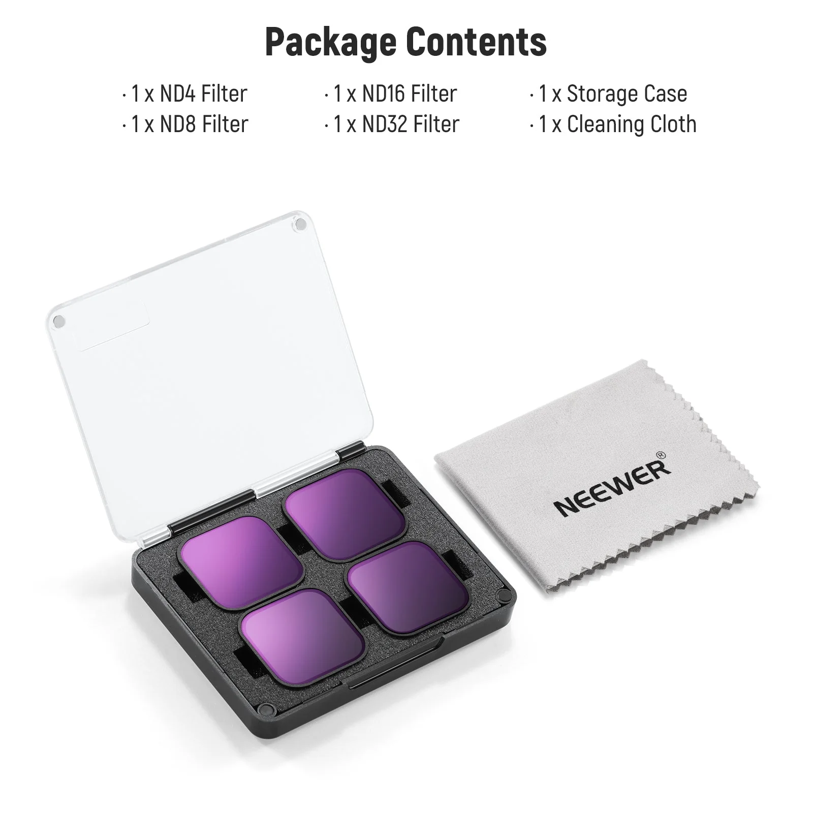 NEEWER FL-GP9 ND Filter Set For GoPro Hero 13 12 11 10 9 Black - Image 8
