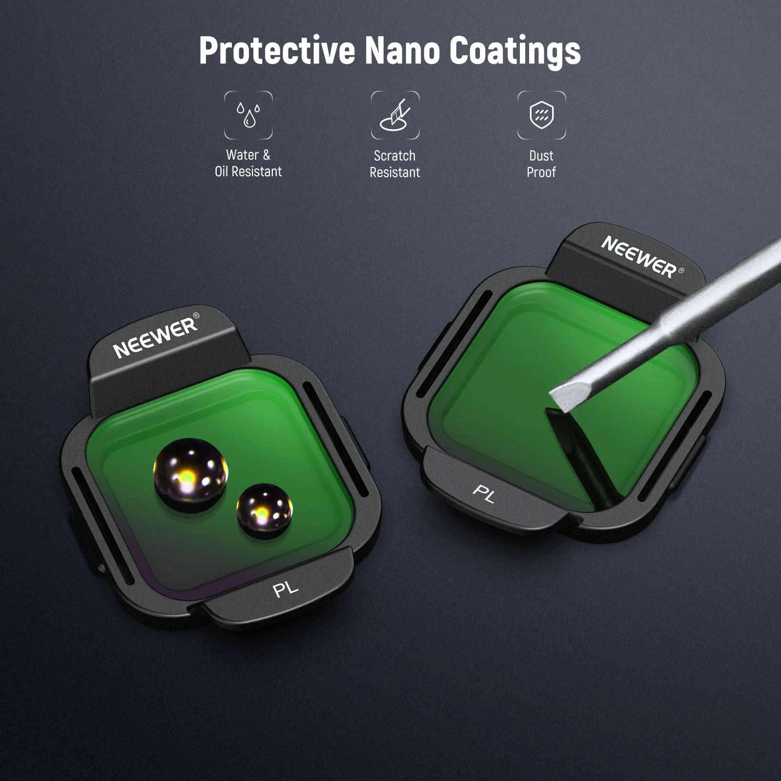 NEEWER FLN38 CPL Filter Compatible with DJI Flip / Lito X1 Drone - Image 5