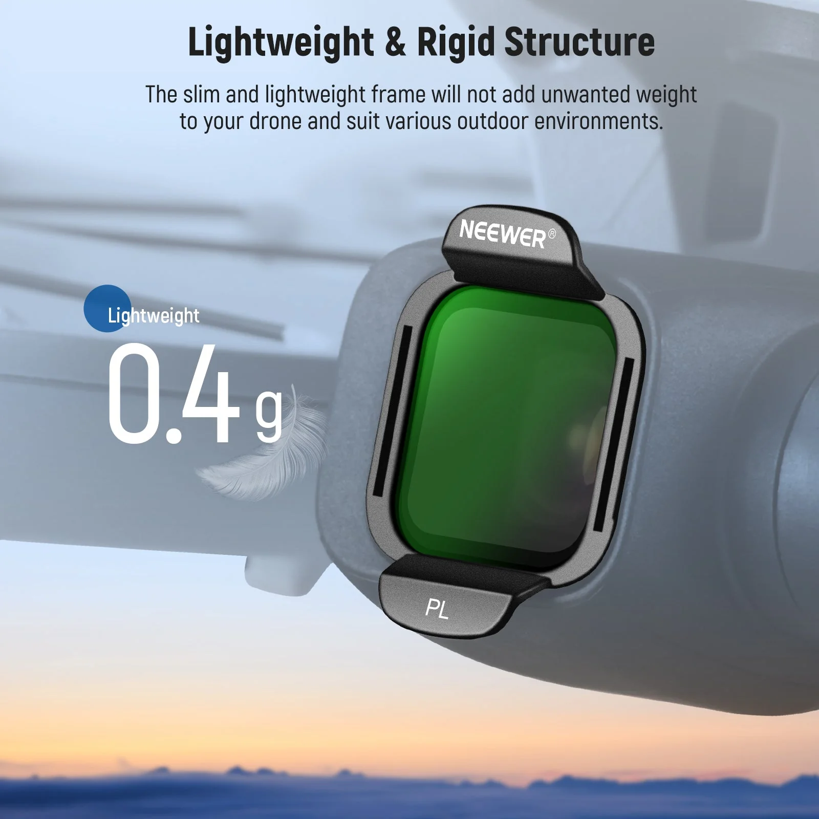 NEEWER FLN38 CPL Filter Compatible with DJI Flip / Lito X1 Drone - Image 6