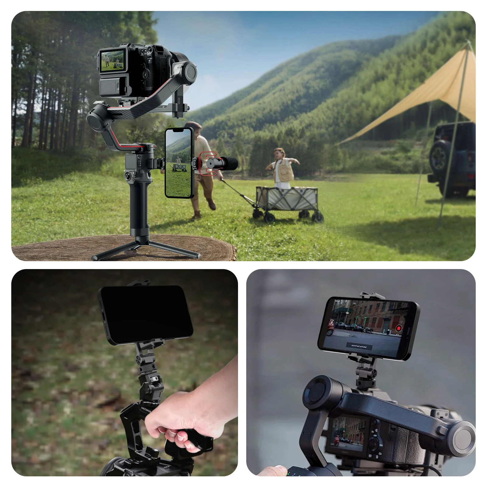 NEEWER GA010 Phone Tripod Mount For DJI RS4 RS3 Pro RS2 RSC2 - Image 7