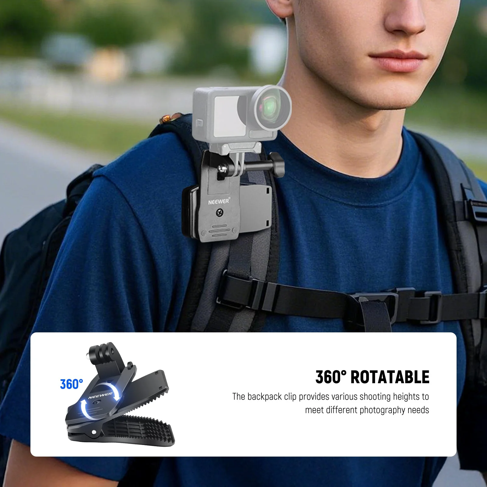 NEEWER GP-75 Accessories Kit For Action Camera - Image 4