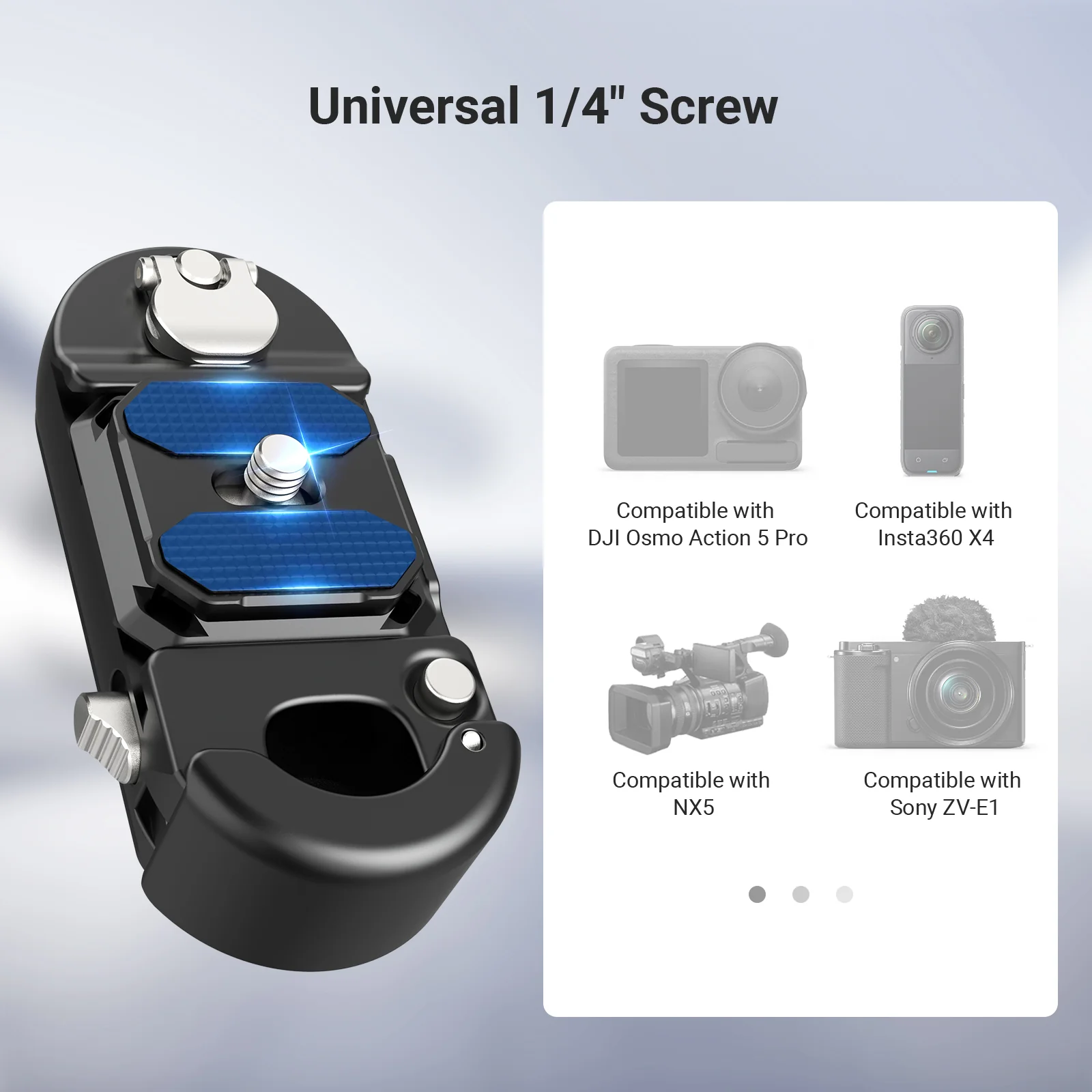 NEEWER GP67 Backpack Camera Clip Mount - Image 4