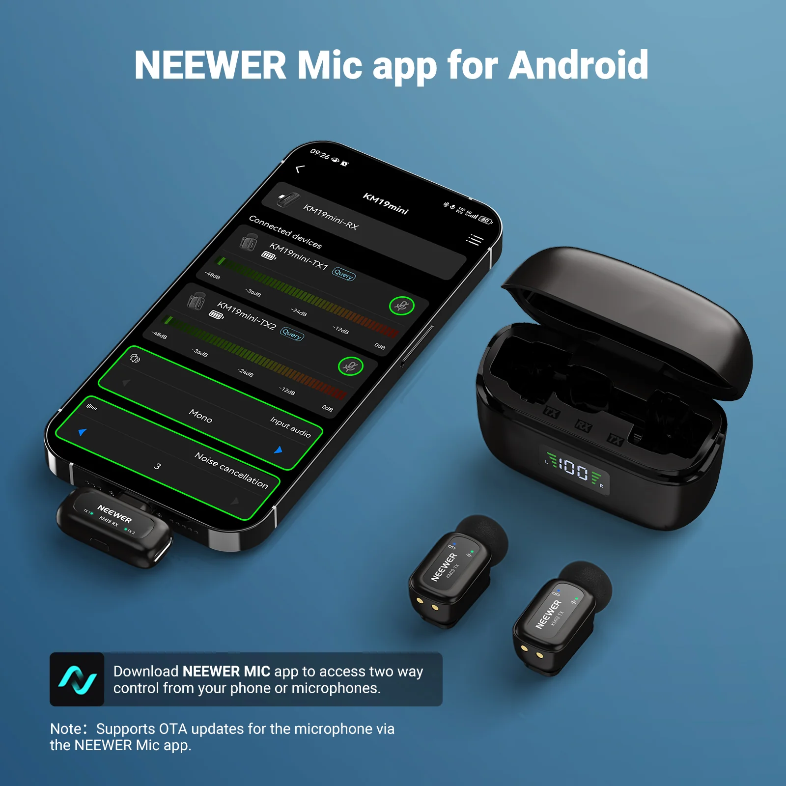 NEEWER KM19 Mini Wireless Lavalier Microphone - Image 11