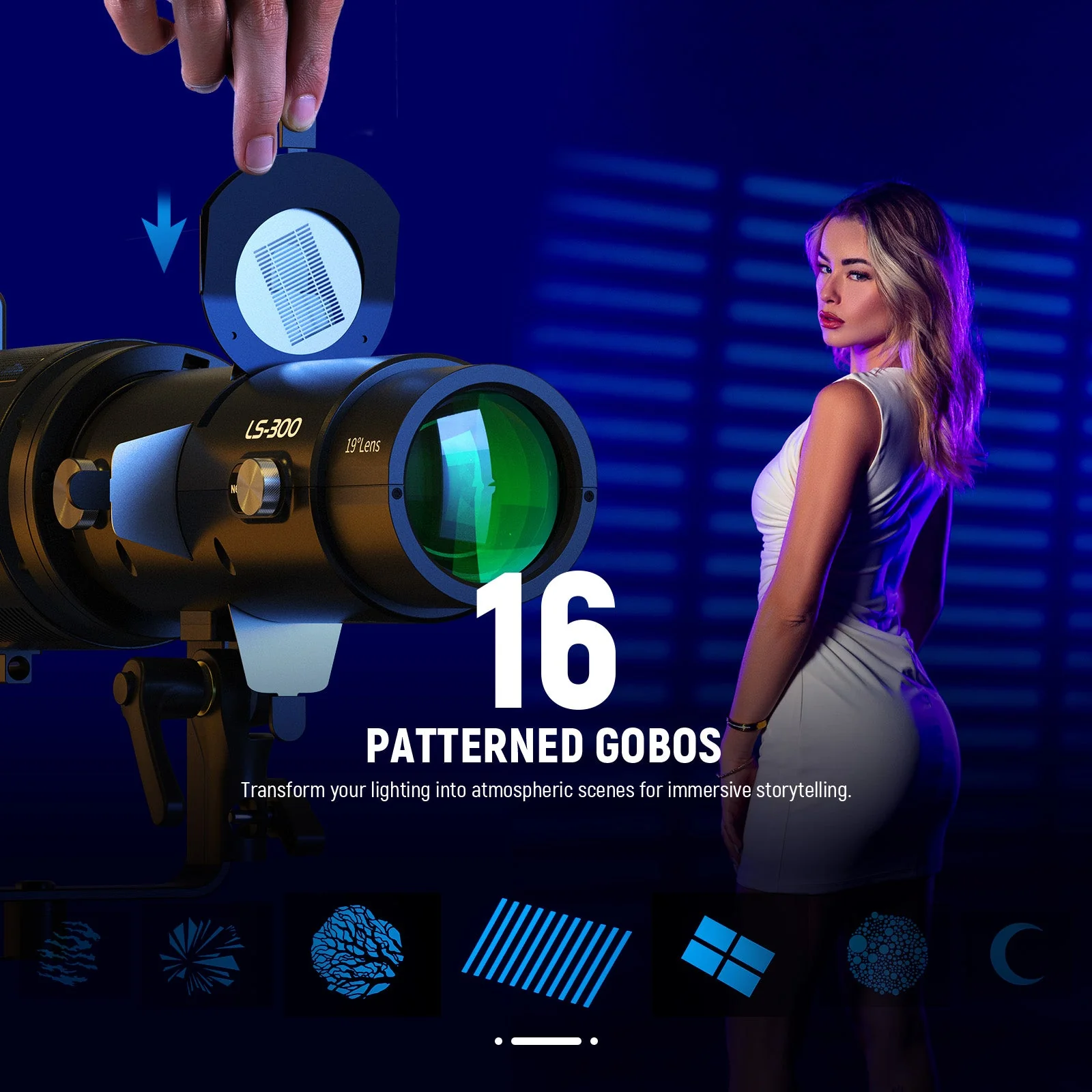 NEEWER LS-300 19° Spotlight Snoot with Bowens Mount - Image 7
