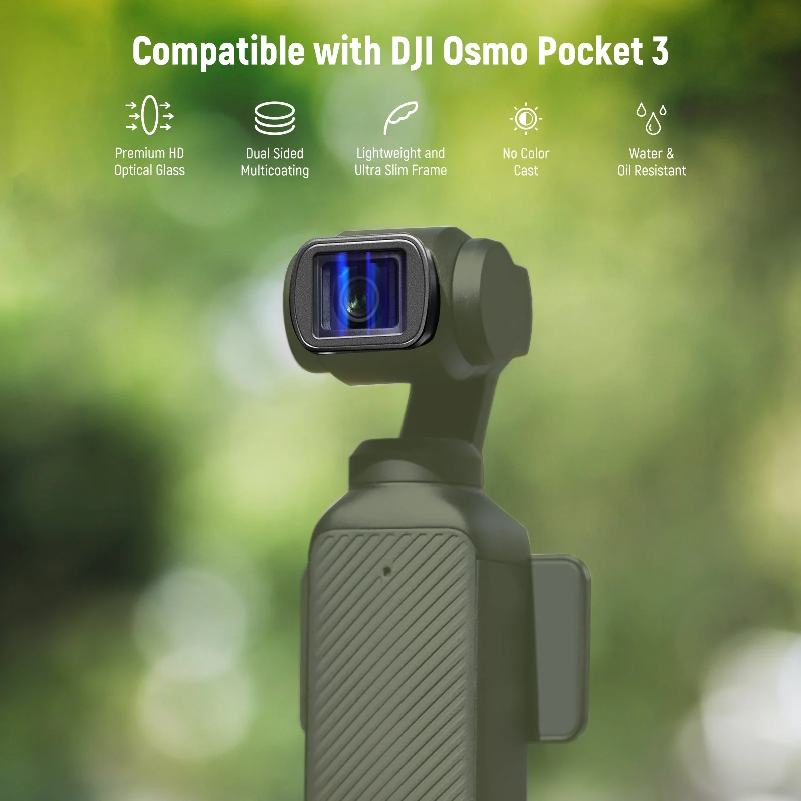 NEEWER LS-44 Pro 1.2X Blue Anamorphic Lens For DJI Osmo Pocket 3 / Pocket 4/ Xtra Muse - Image 2