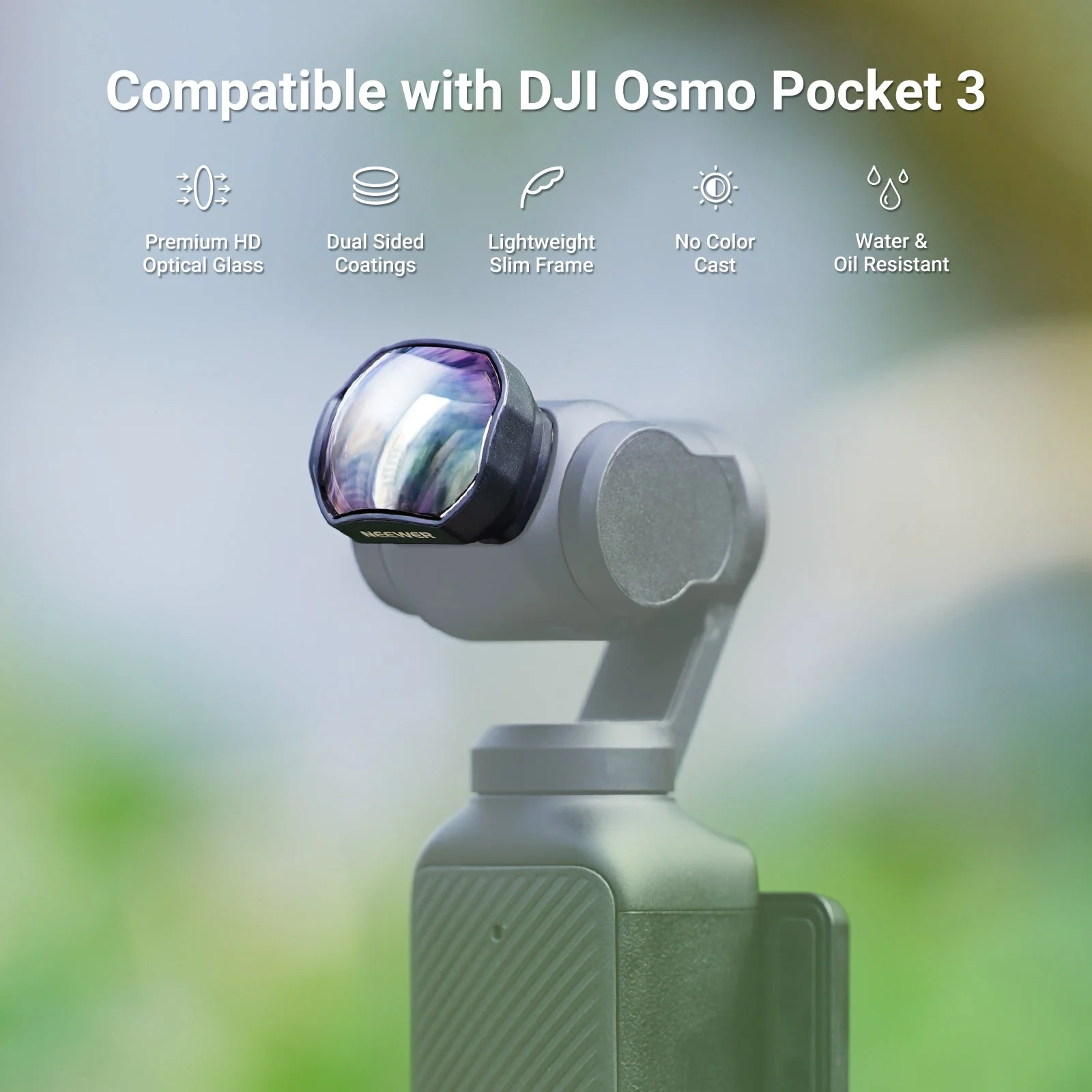 NEEWER LS-84 2X Teleconverter Lens For DJI Osmo Pocket 4 / Pocket 3/ Xtra Muse - Image 2