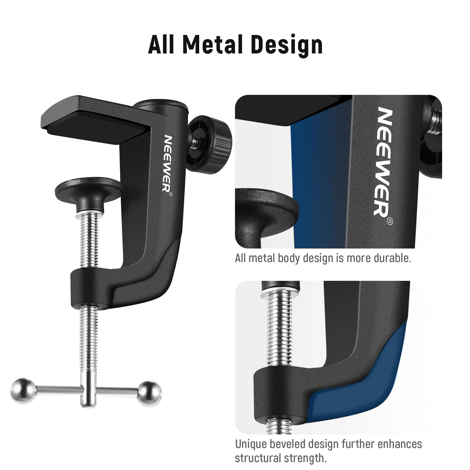 NEEWER Metal C ClampTable Mount - Image 3