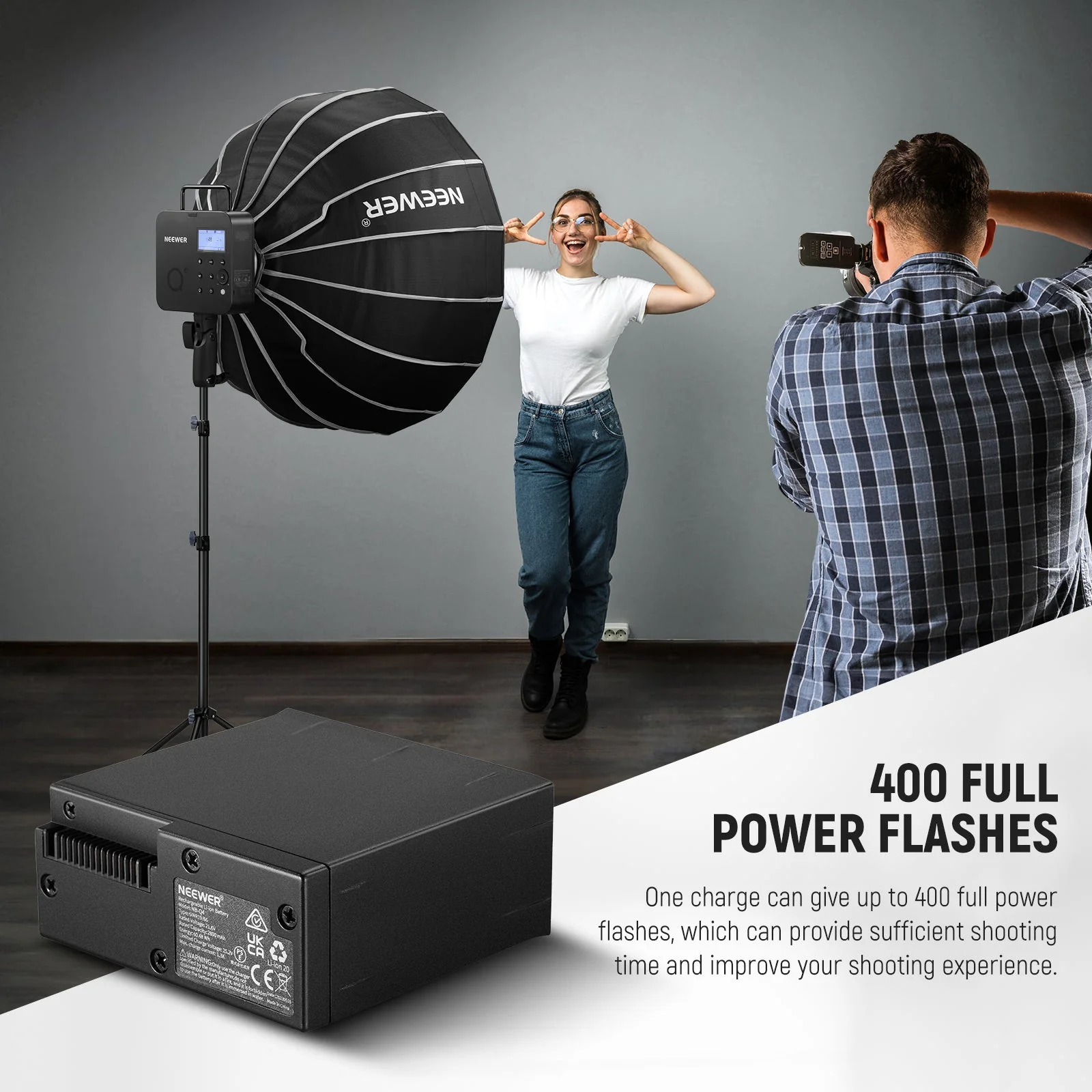 NEEWER NB-Q4 Q4/Q4PRO Battery Pack - Image 3