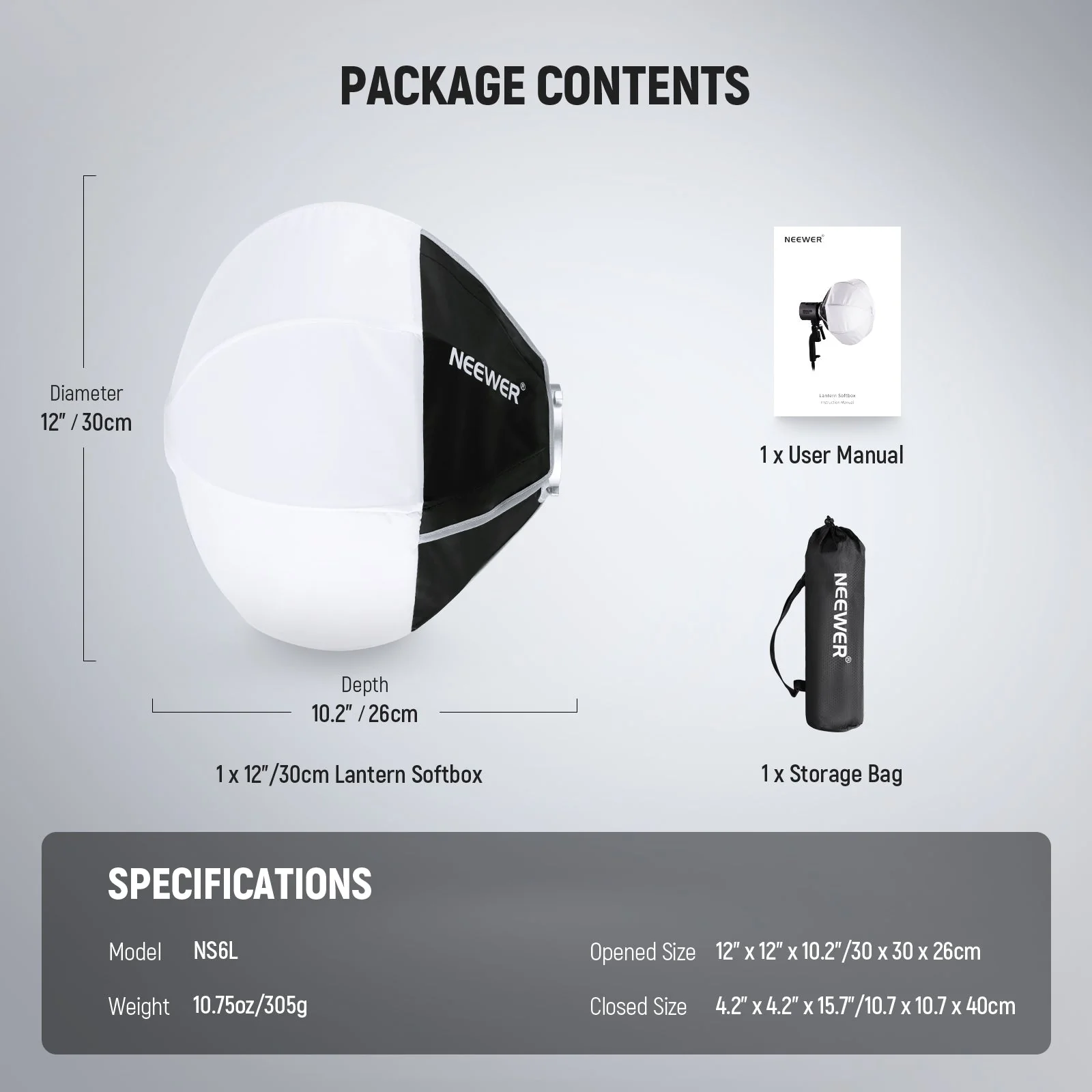 NEEWER NS6L Lantern Softbox with NEEWER Mount - Image 8