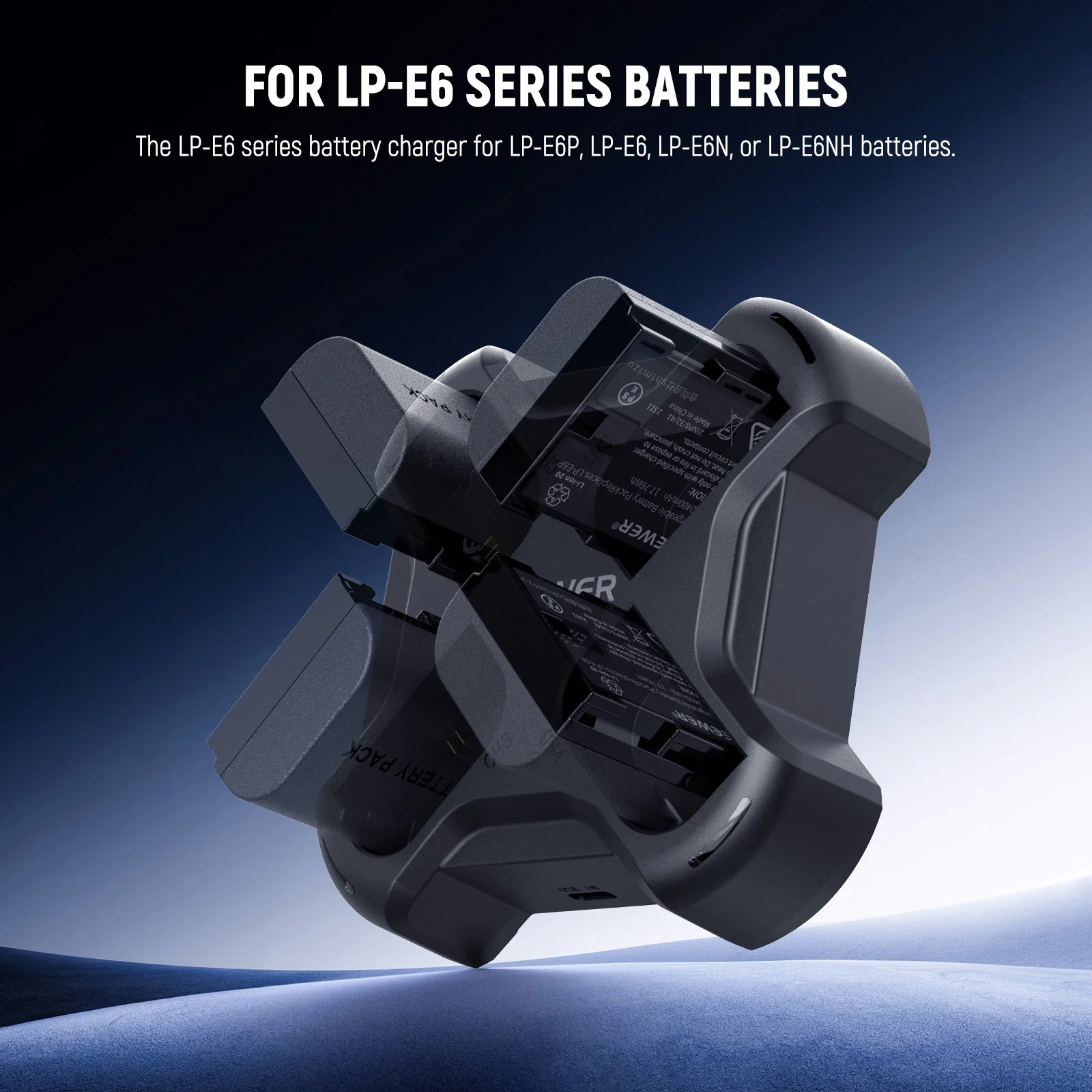NEEWER NW-P4 45W PD 4 Channel USB Camera Battery Charger - Image 5